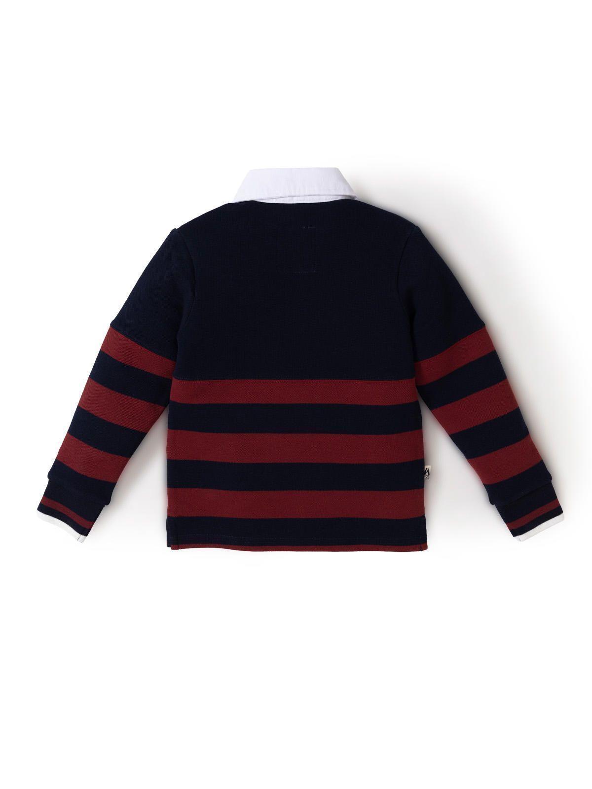 Polera Manga Larga Niño Chester Rojo-1