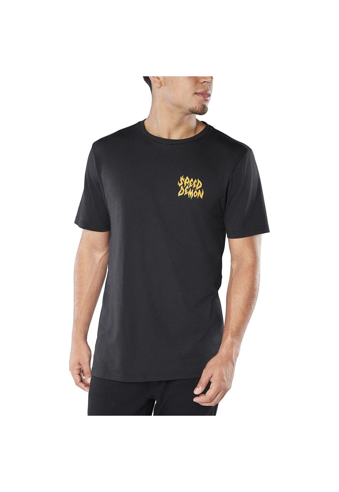 Polera Speed Demon Tech T Negro-0