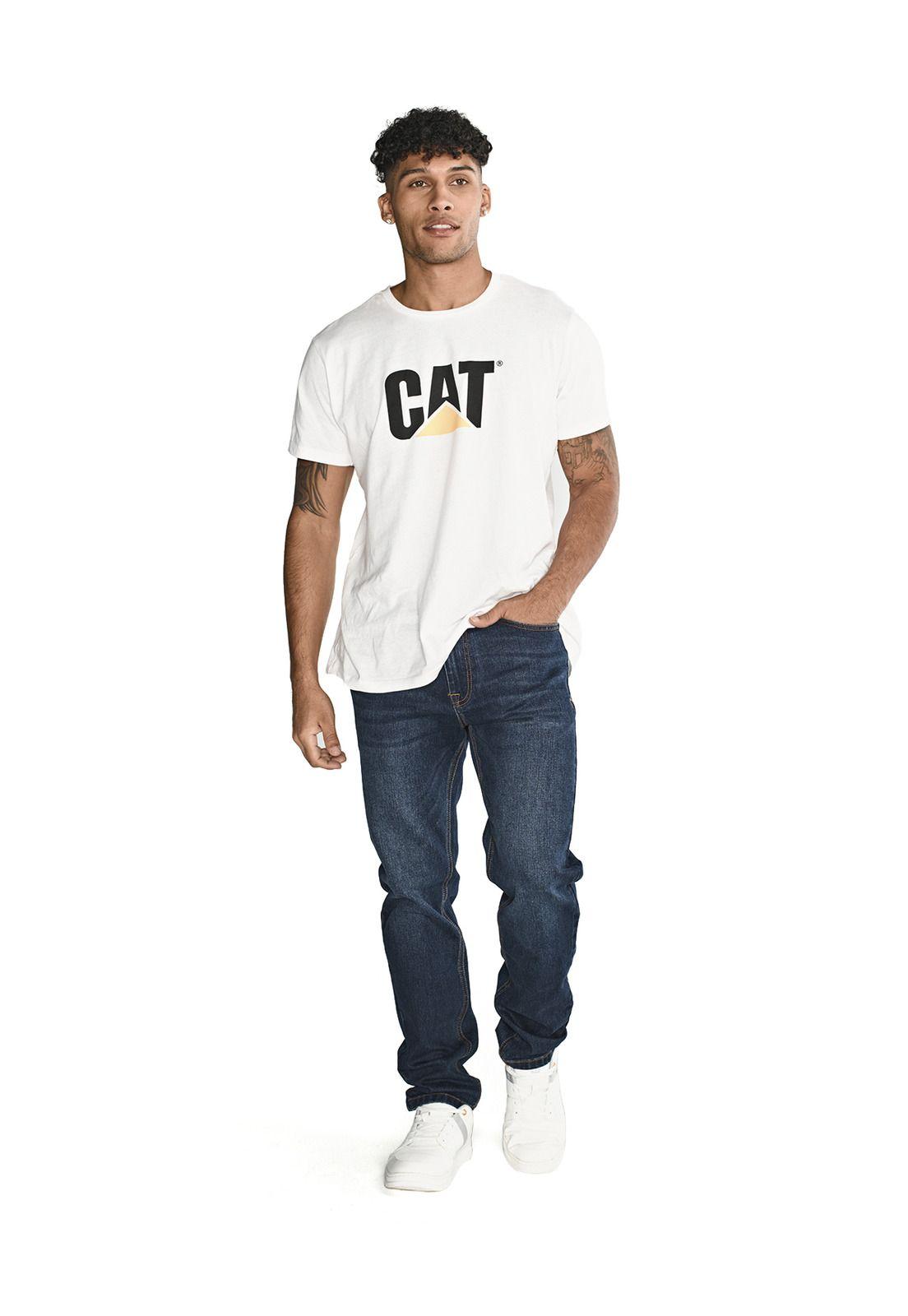 Jeans Eco Stretch Denim Blanco Hombre-0