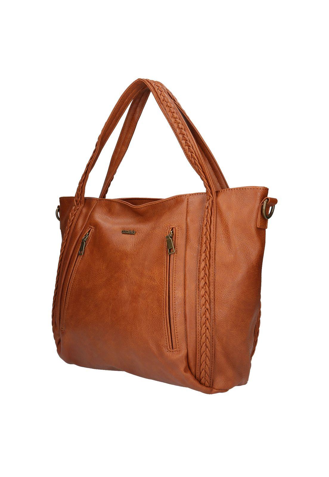 Cartera Mujer Recife Tote Café-1