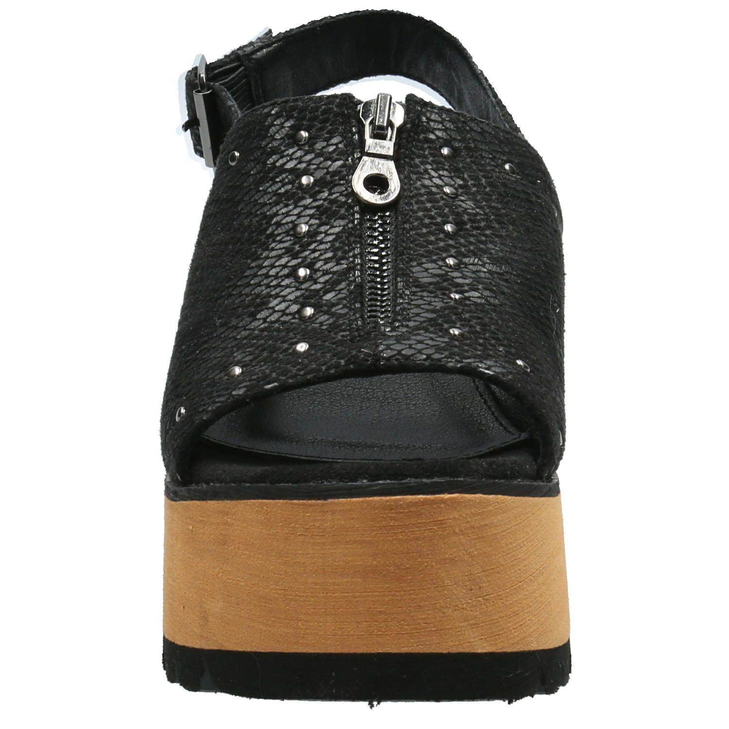 Sandalia Mujer Calm Negro-4