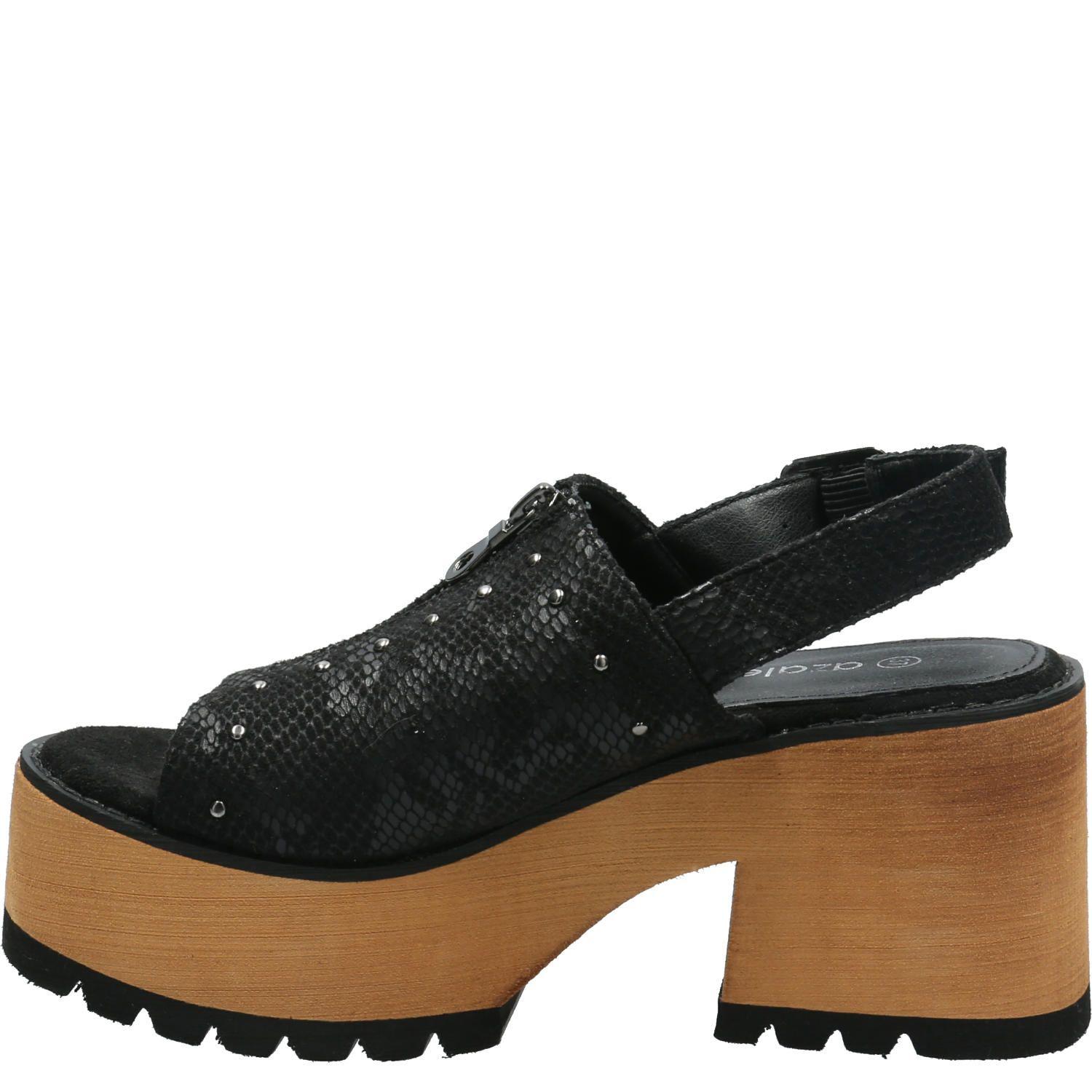 Sandalia Mujer Calm Negro-6