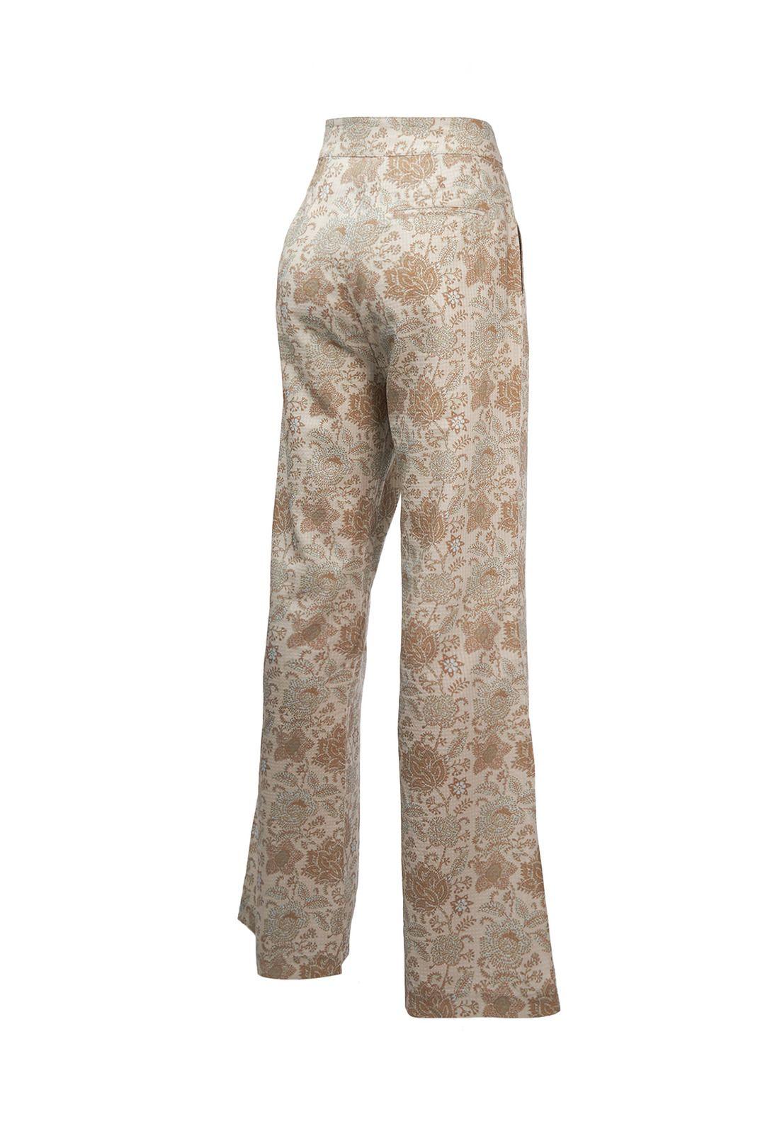 Pantalón Tencel Grandval Beige Mujer-1