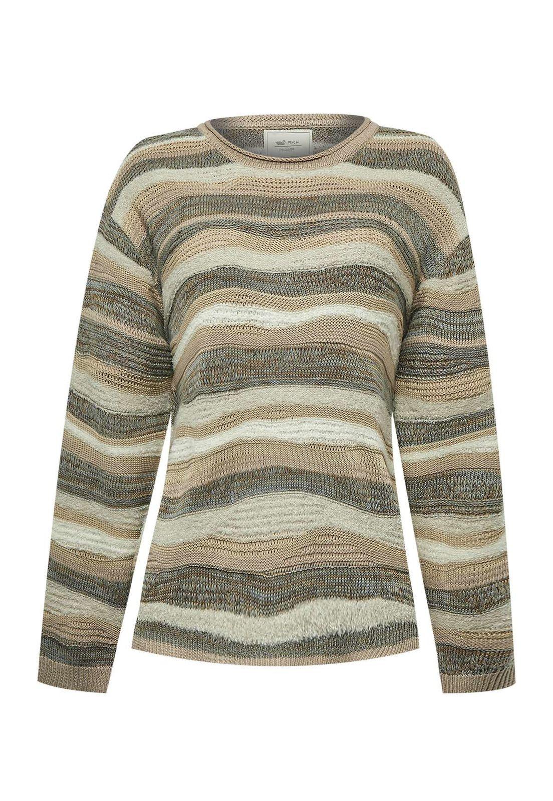 Sweater Algodón Mujer Samba Beige -0