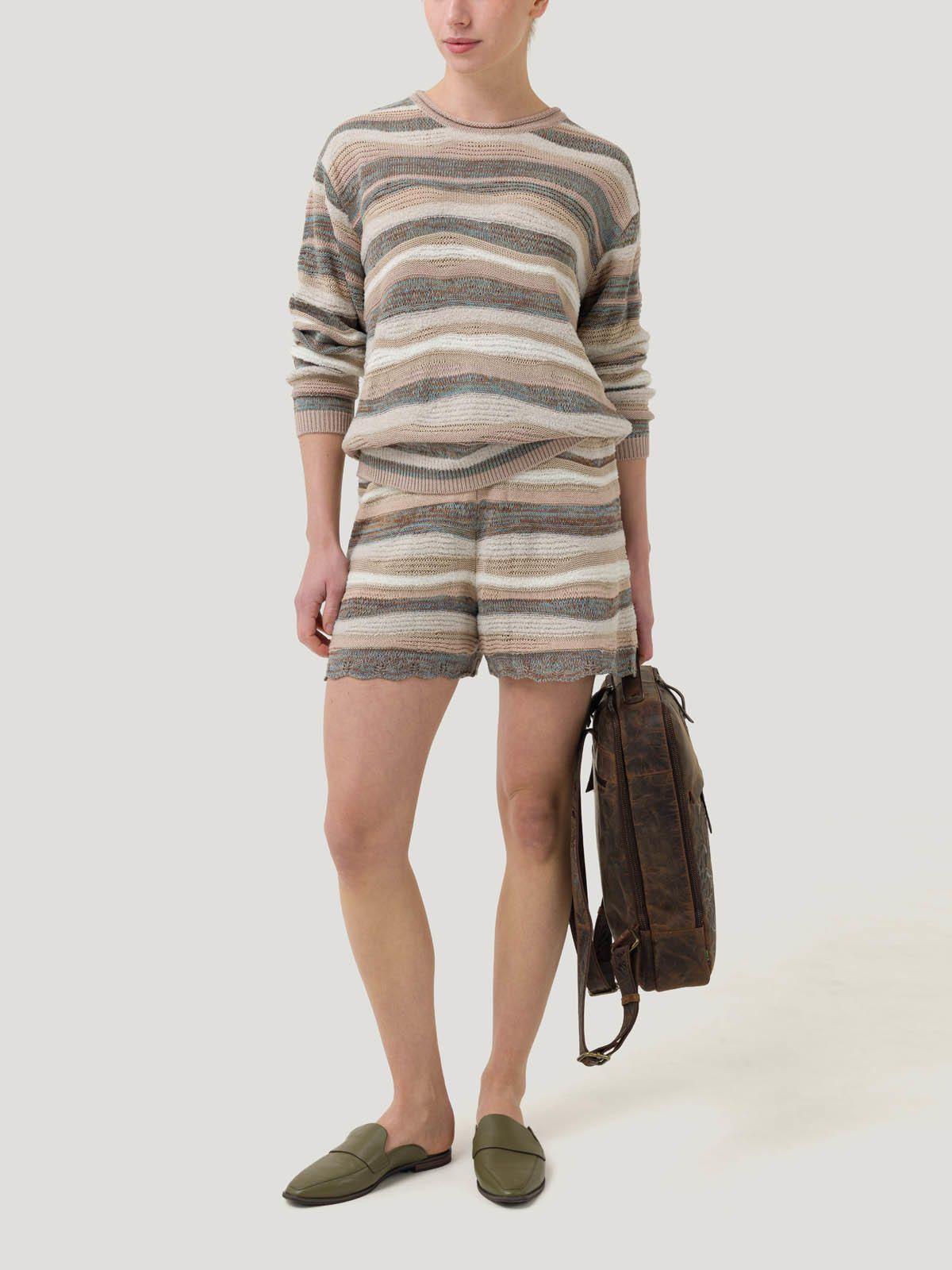 Sweater Algodón Mujer Samba Beige -7