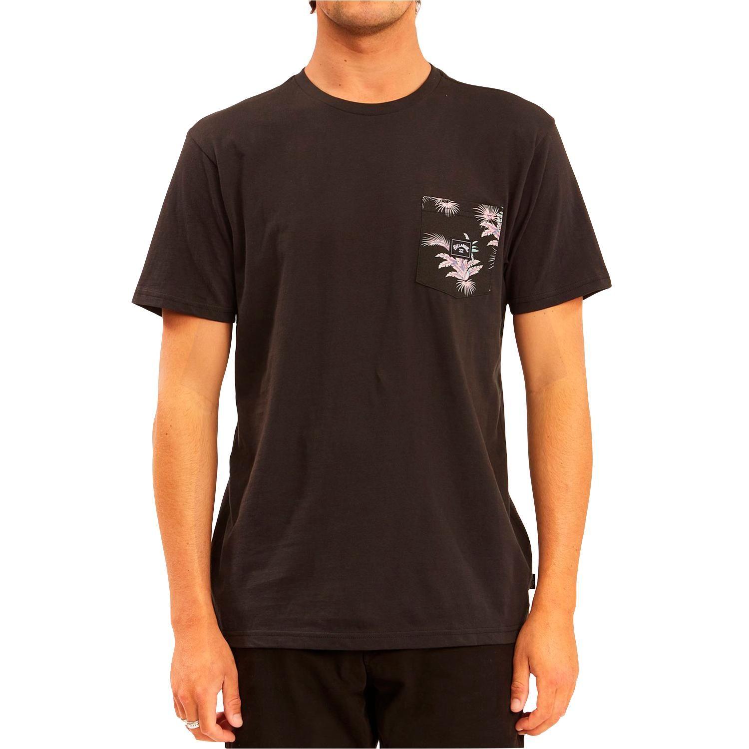 Polera M/C Hombre Team Pocket Negro-0