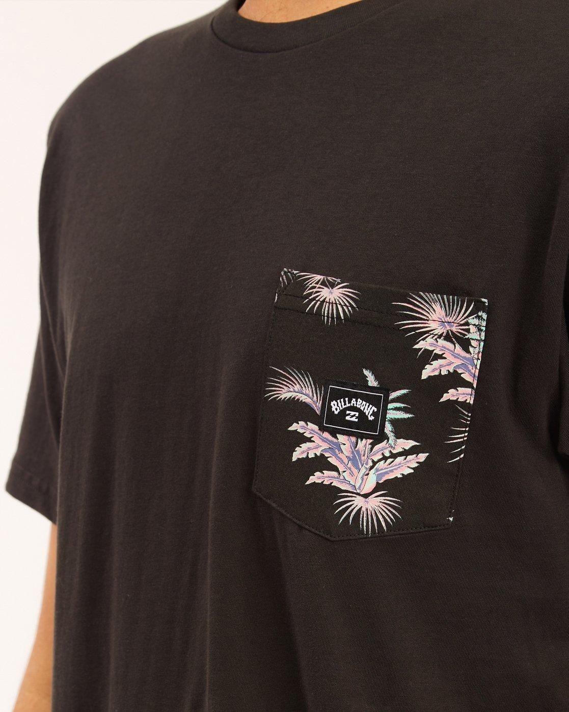 Polera M/C Hombre Team Pocket Negro-2