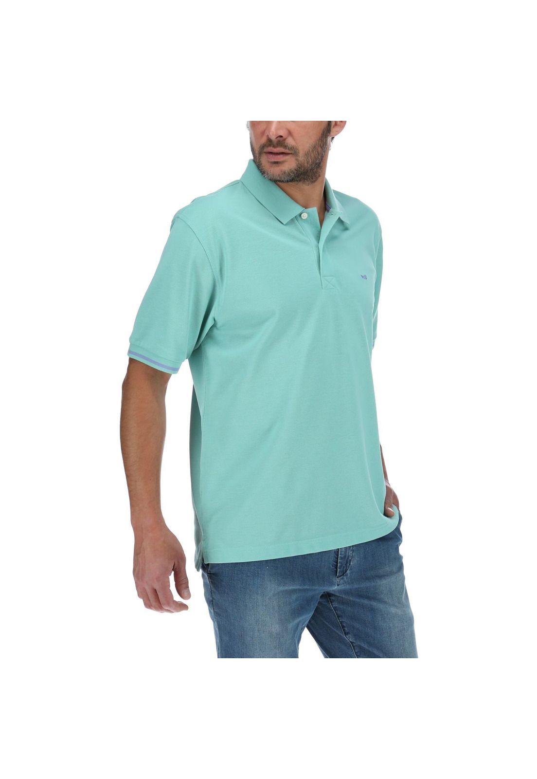 Polera Hombre Mitchell Verde-3