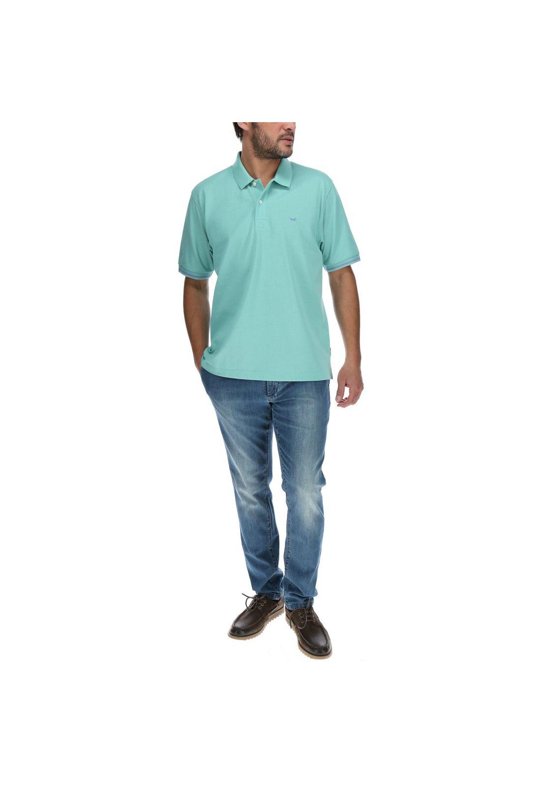 Polera Hombre Mitchell Verde-4