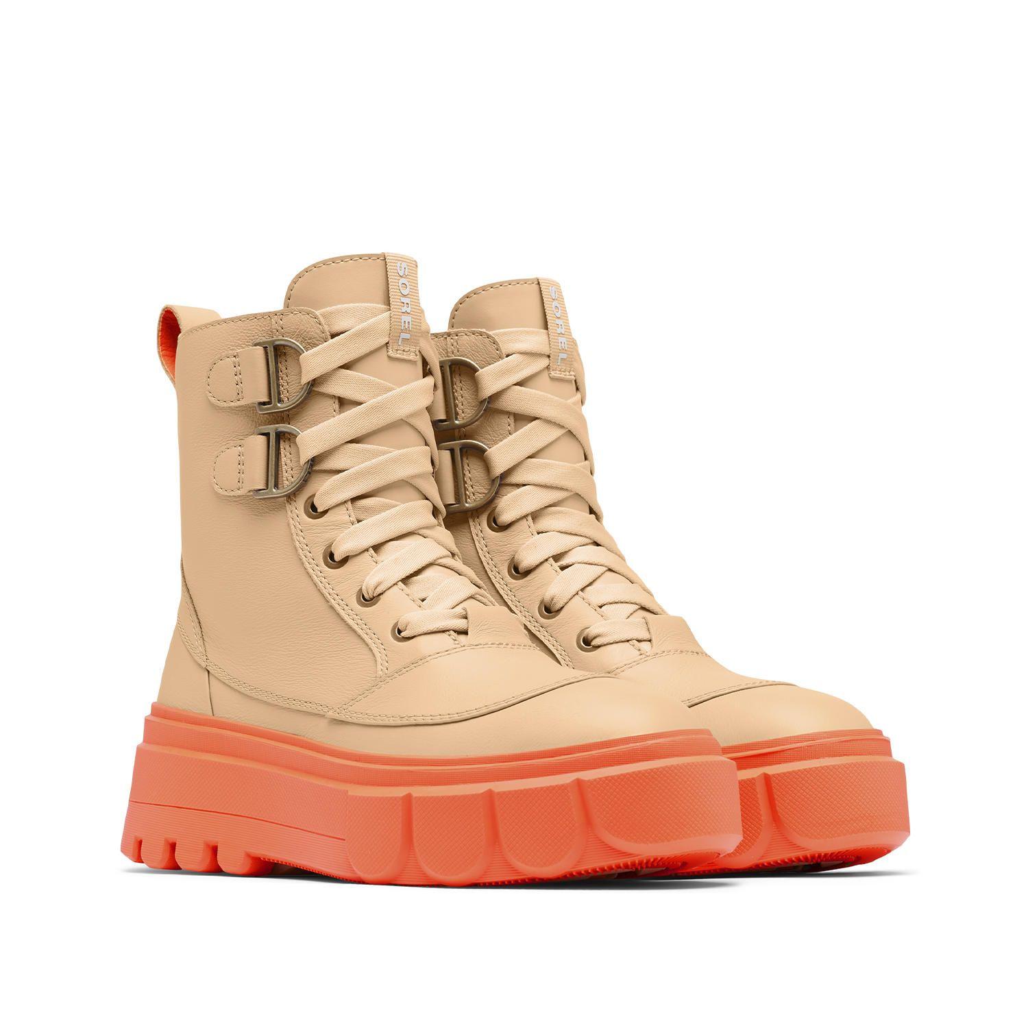 Bota Caribou X Boot Lace Beige Mujer-3