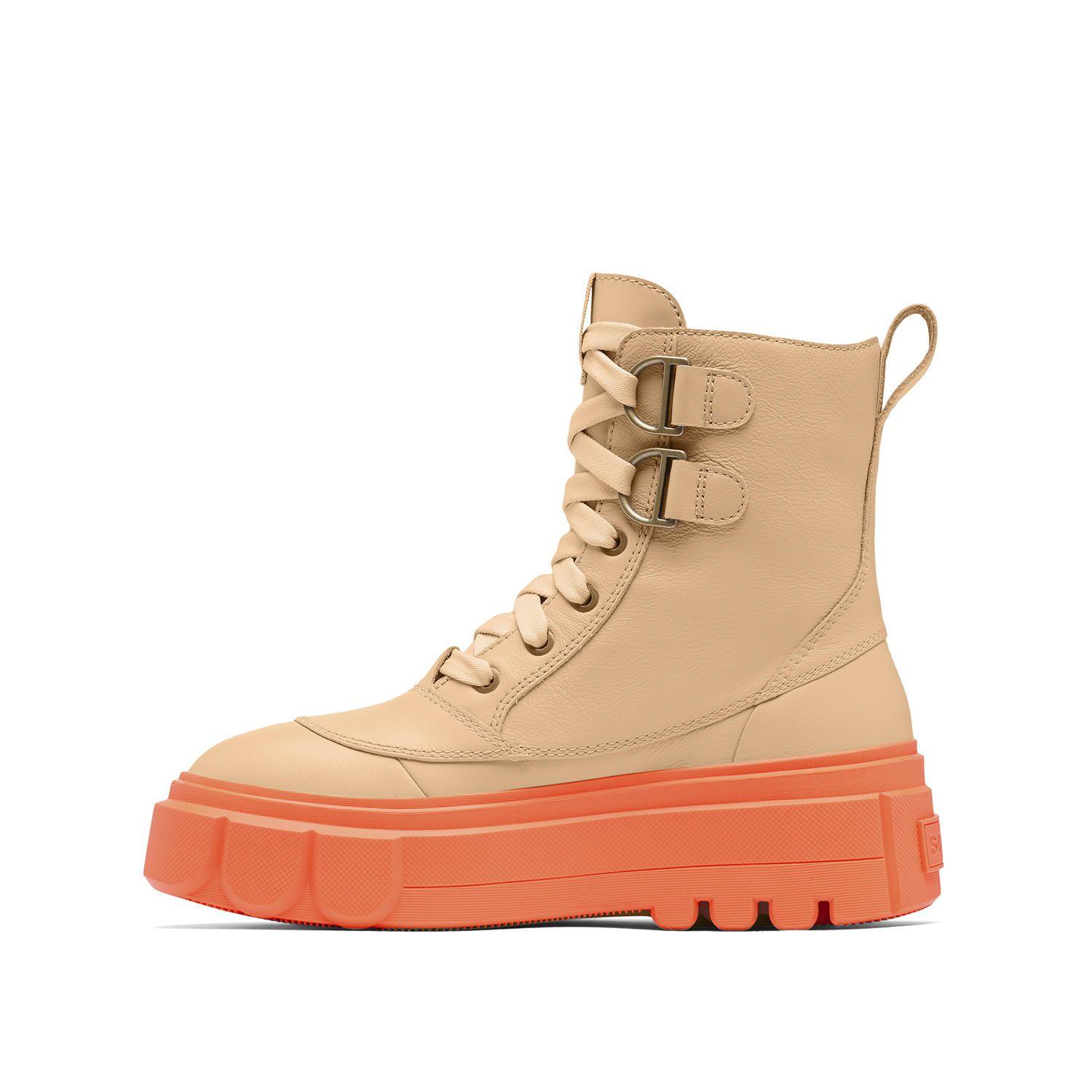 Bota Caribou X Boot Lace Beige Mujer-5