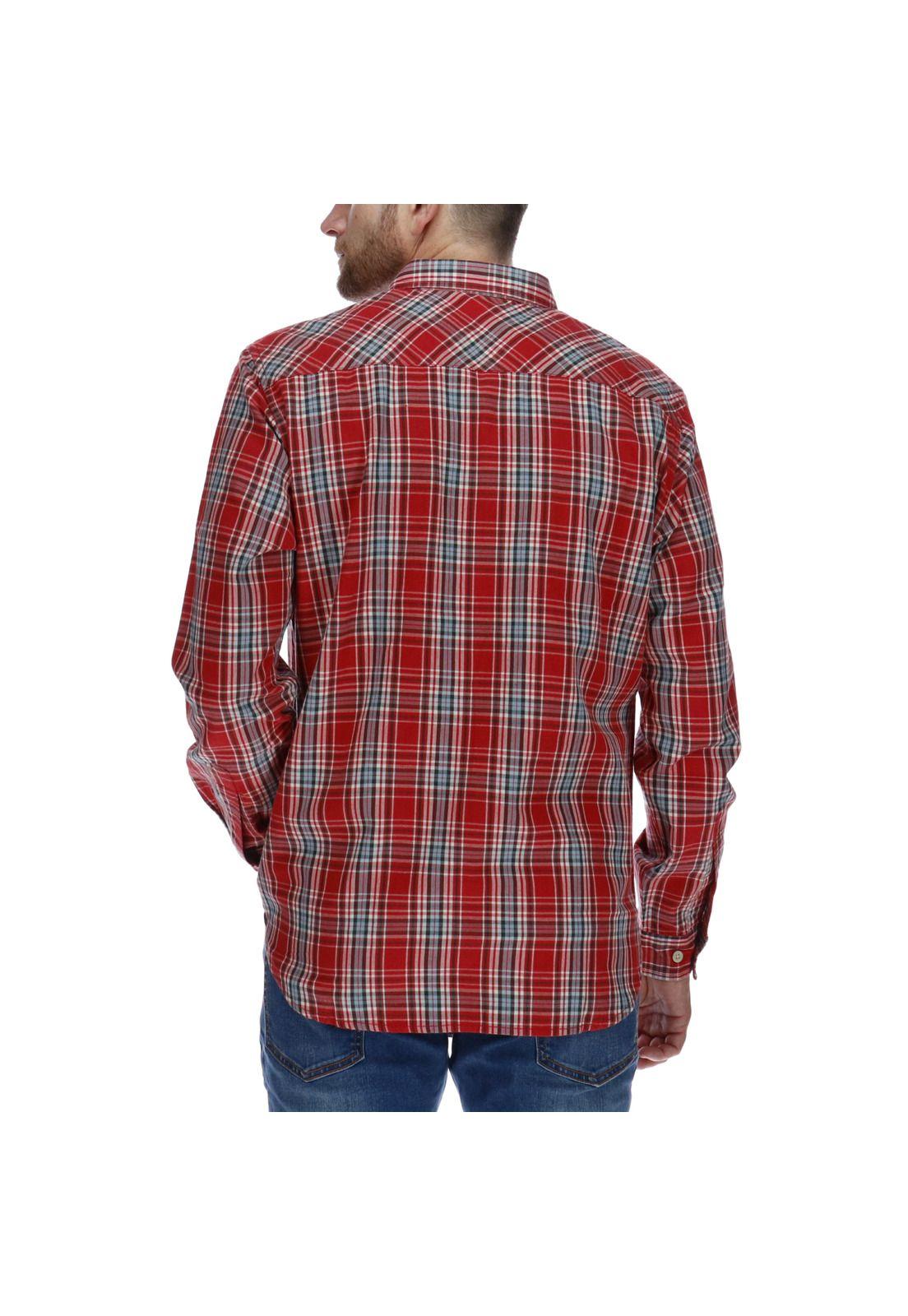 Camisa Ml Hombre Low Country L/S Western Plaid Shirt Algodón Multicolor-2