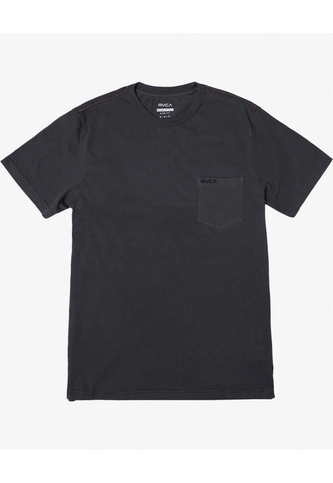 Polera Manga Corta Hombre PTC2 Pigment Negra-0