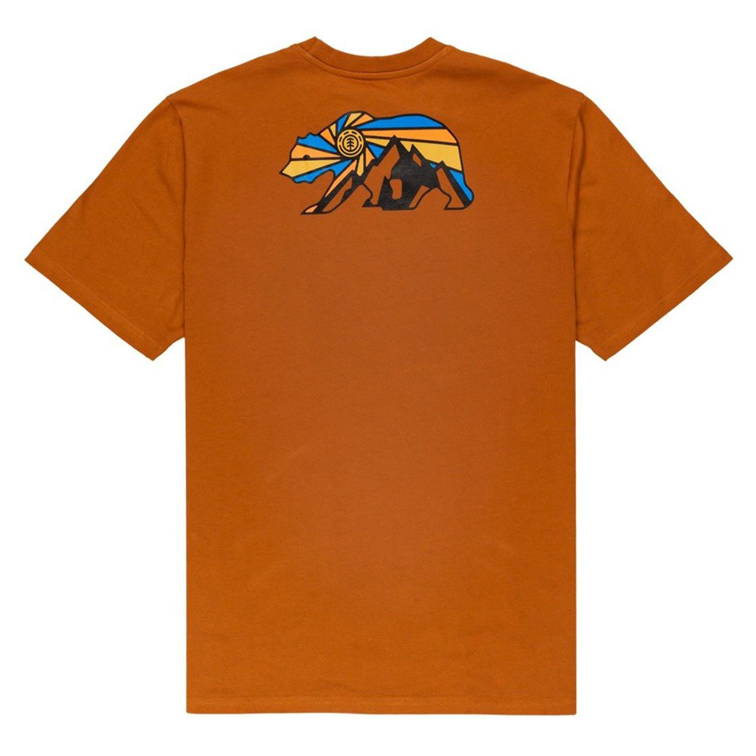 Polera M/C Hombre Blanton Terracota-1