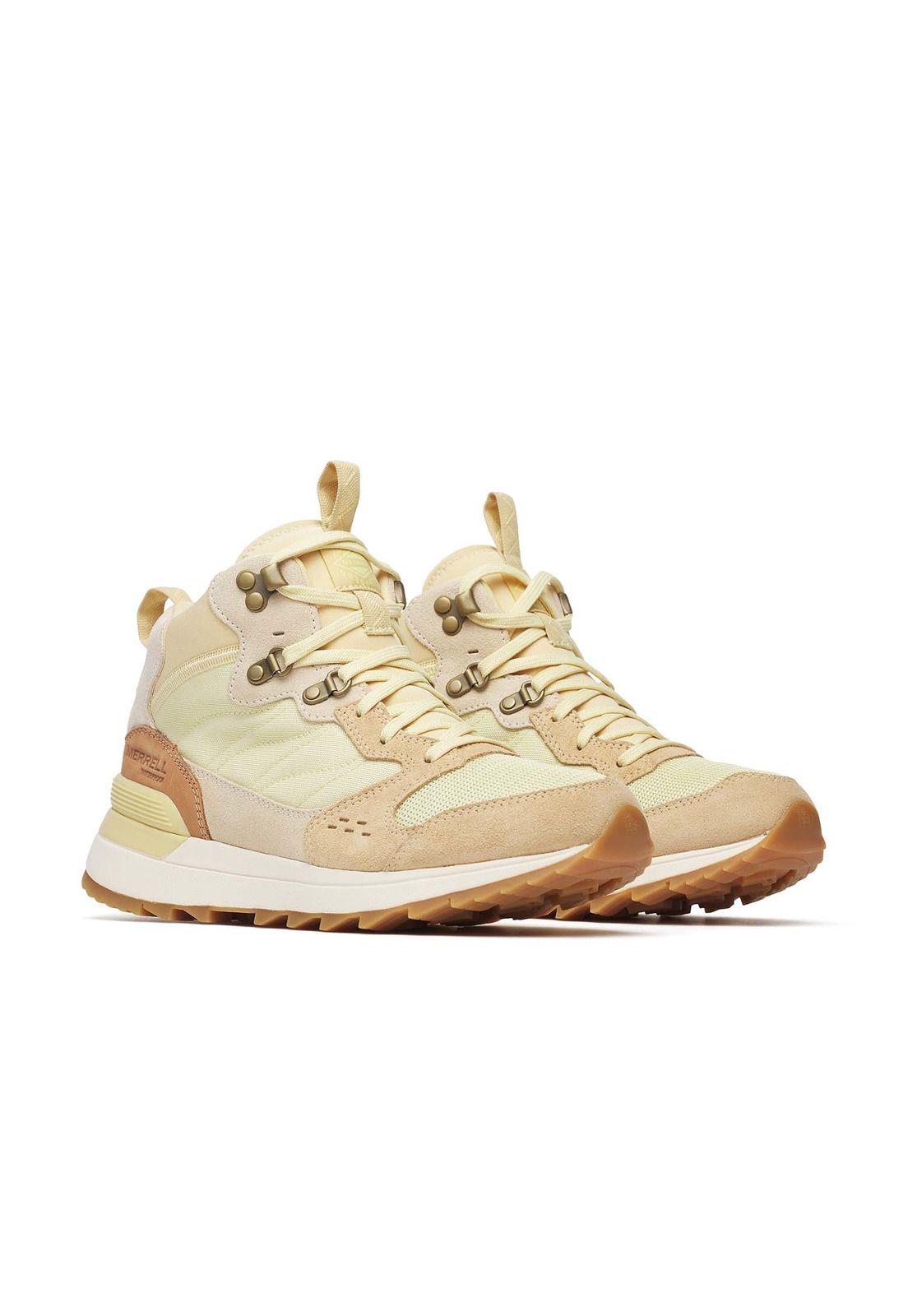 Botin Mujer Alpine 83 Sneaker Recraft Crema-1