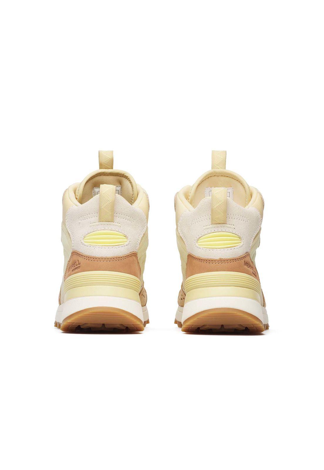 Botin Mujer Alpine 83 Sneaker Recraft Crema-4