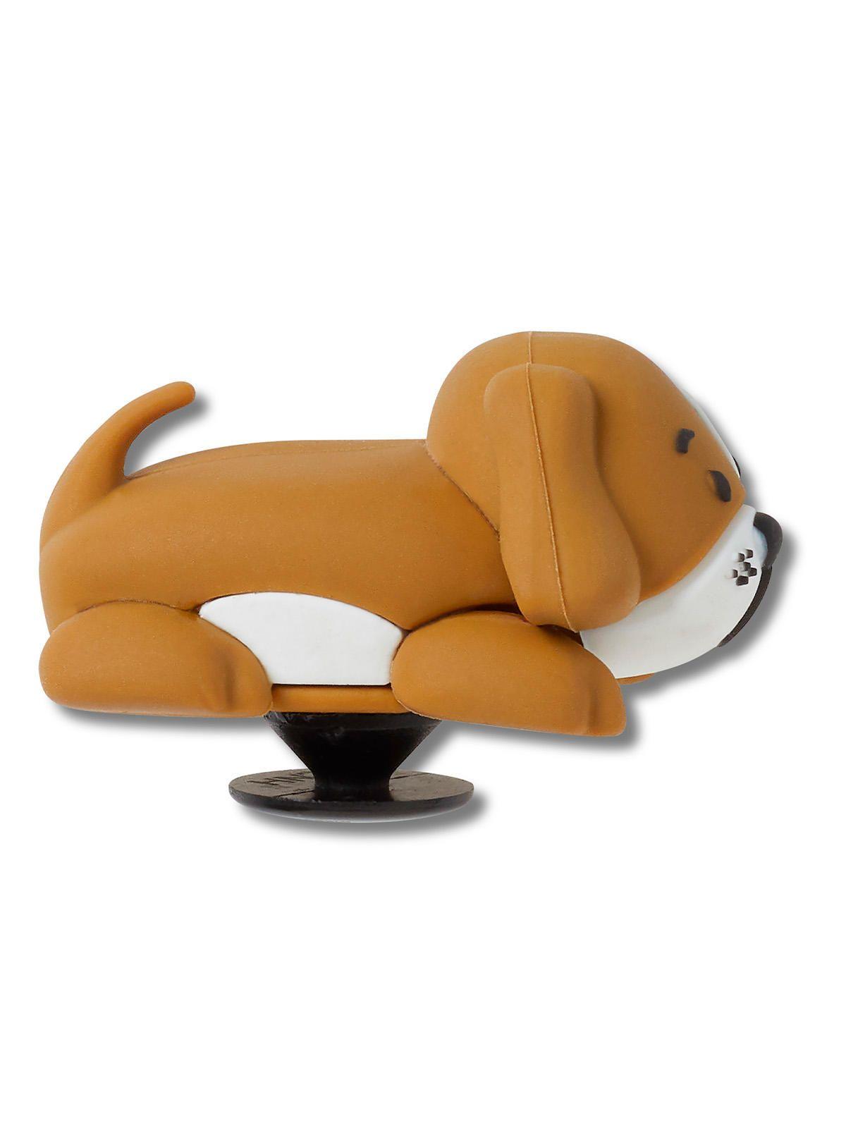 Jibbitz Crocs Perro 3D Con Patas Café Claro-2