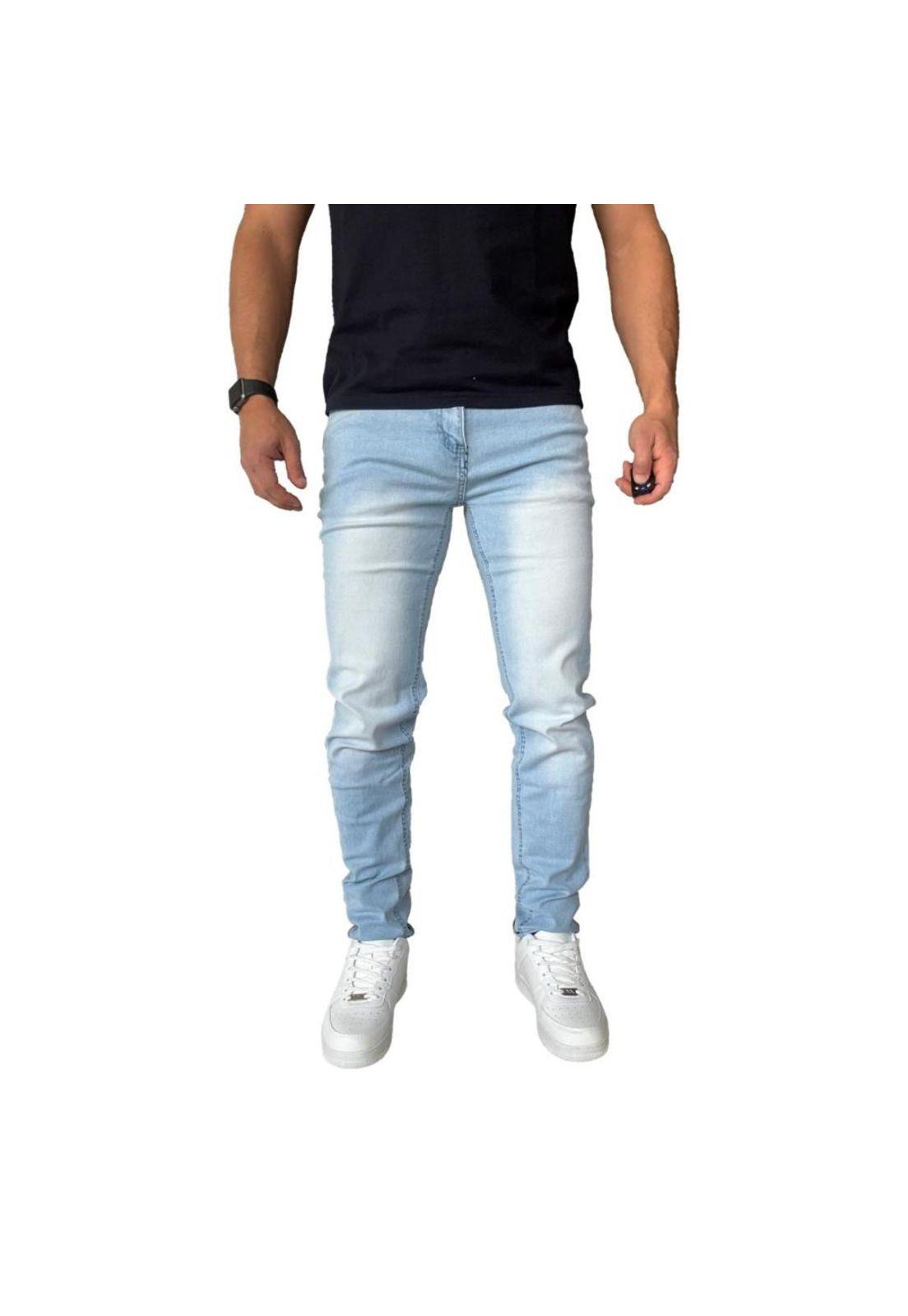 Jeans Elasticados Slim Fit Color focalizado Semipitillos-5