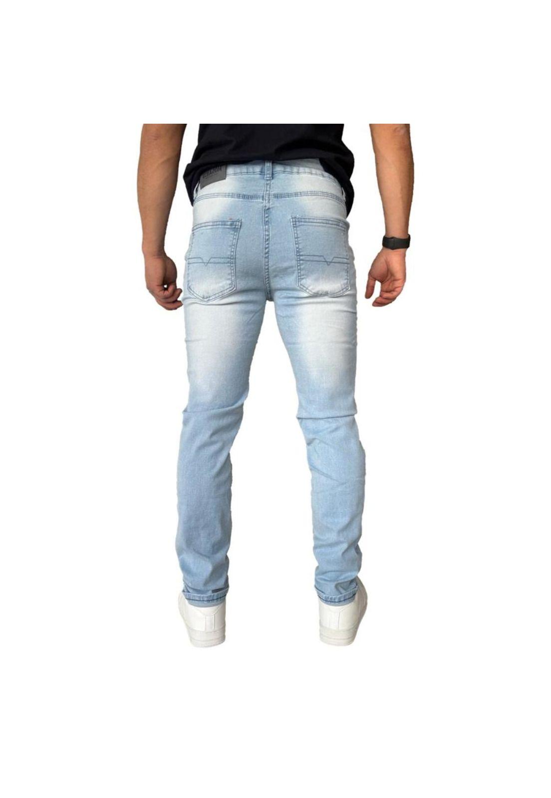 Jeans Elasticados Slim Fit Color focalizado Semipitillos-6