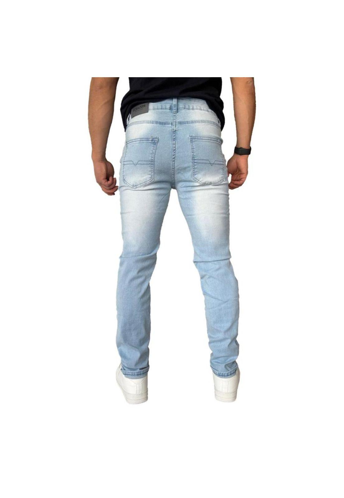 Jeans Elasticados Slim Fit Color focalizado Semipitillos-7