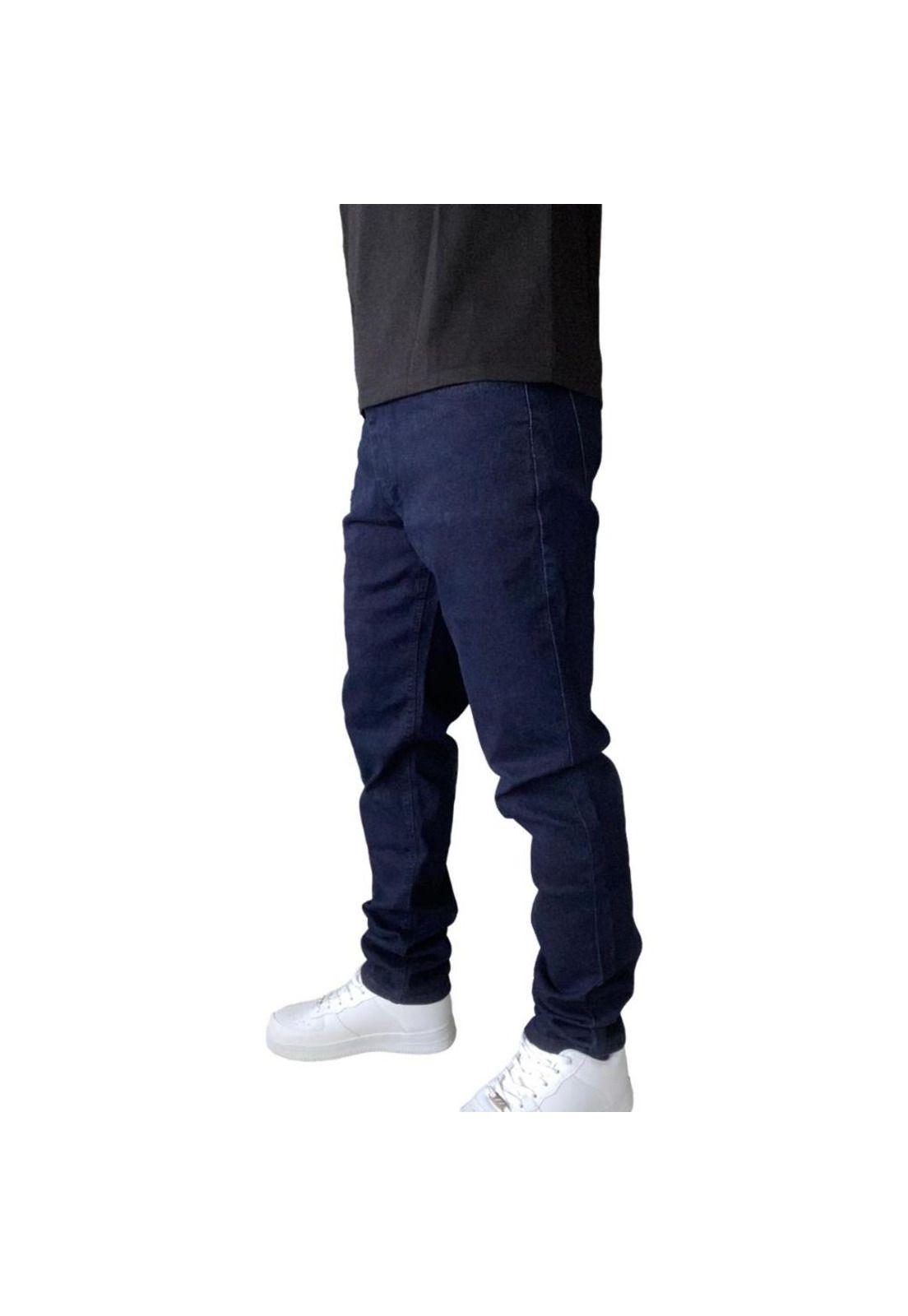 Jeans Slim Fit Mosaico Elasticados Hombre-2