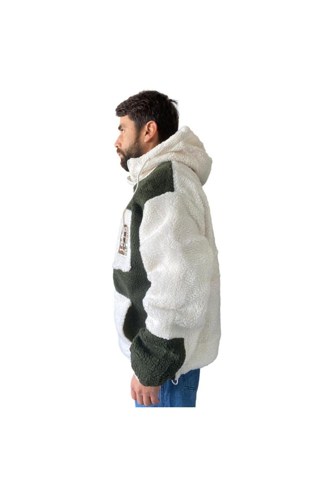 Chaqueta polerón de paño modelo 1-5