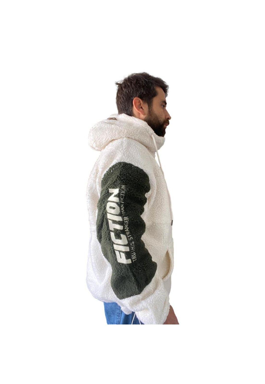 Chaqueta polerón de paño modelo 1-6