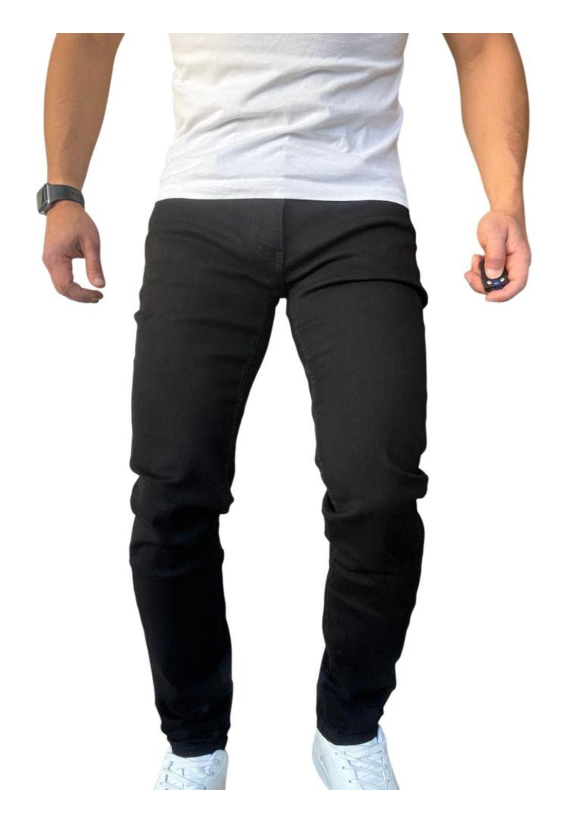 Jeans Slim Fit Negro -9