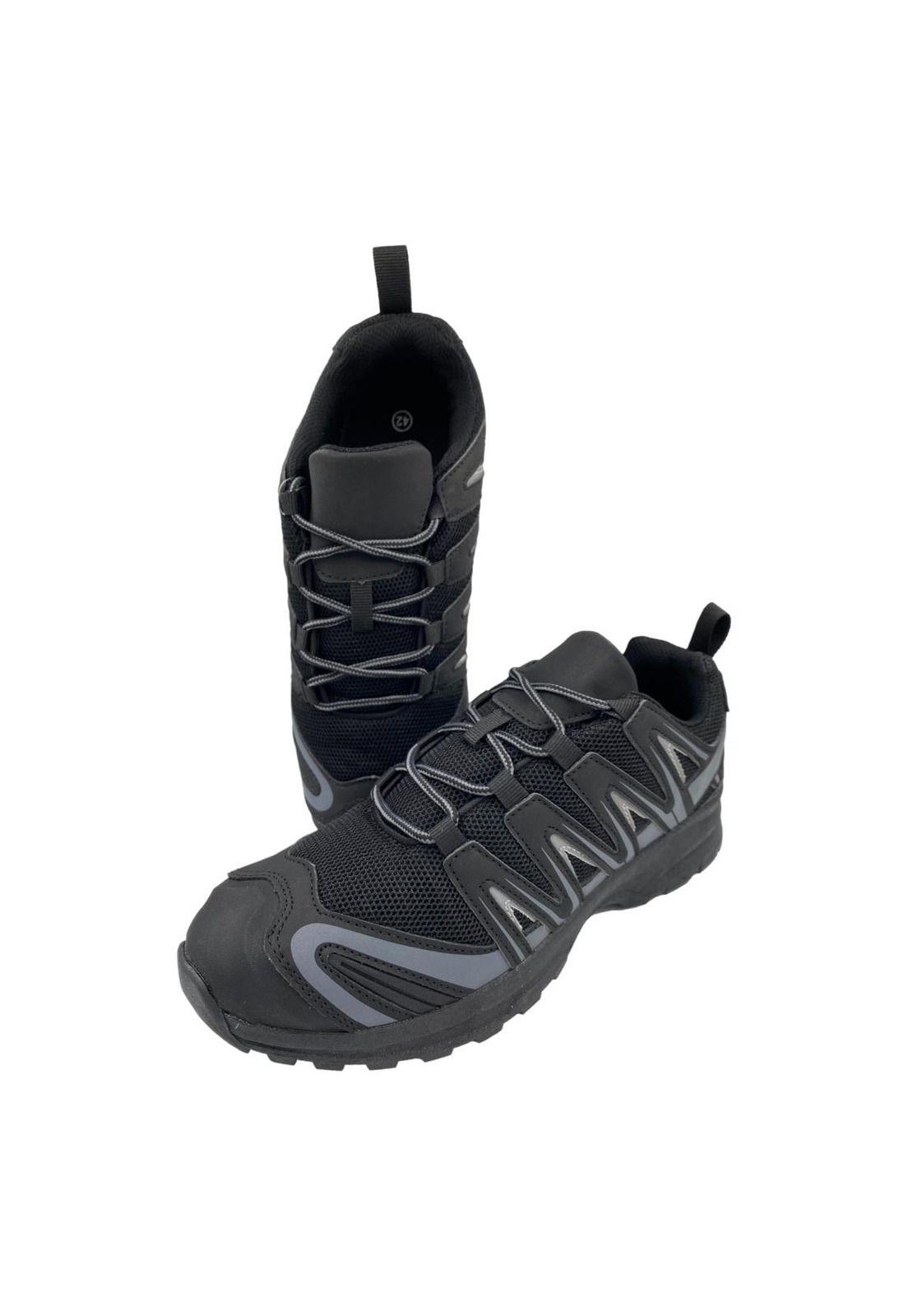 Zapatilla Outdoor Impermeable Negro 8570-0