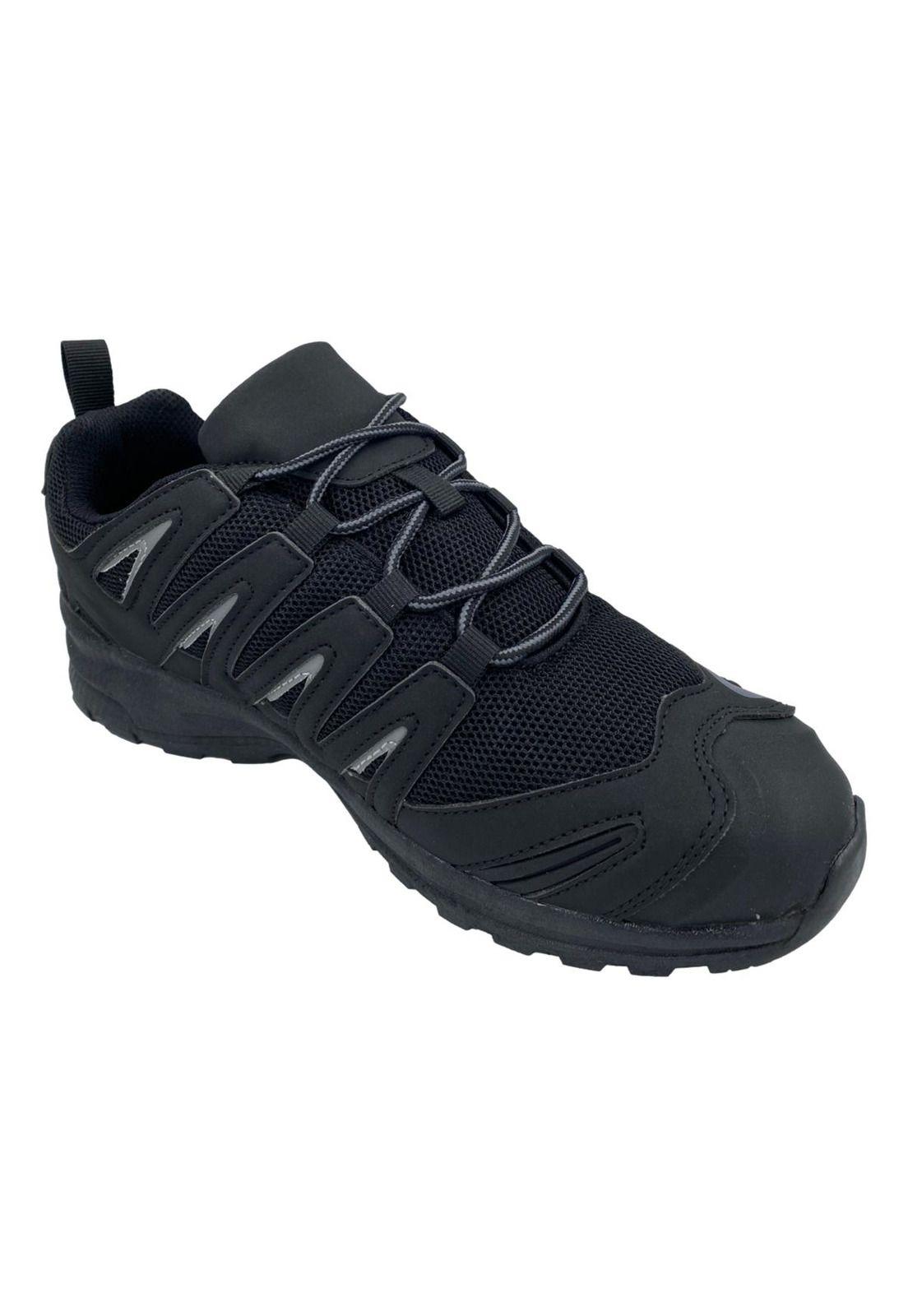 Zapatilla Outdoor Impermeable Negro 8570-2