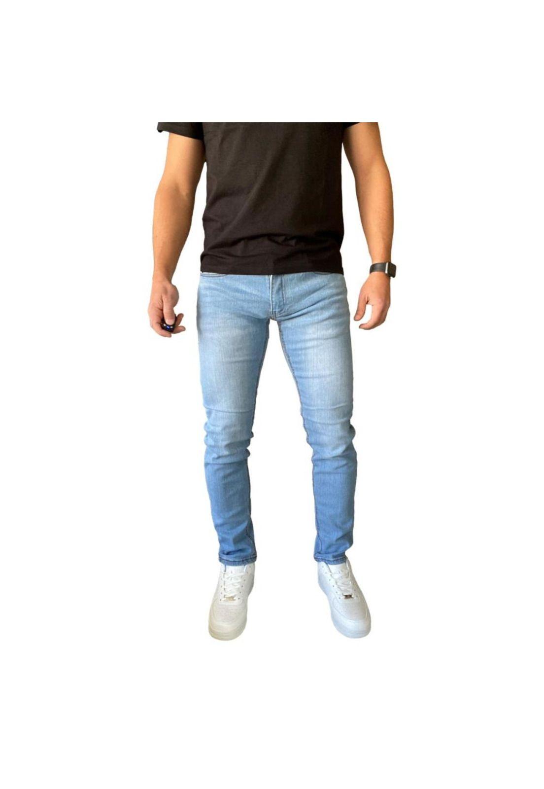 Jeans Super Slim Fit Celeste-1