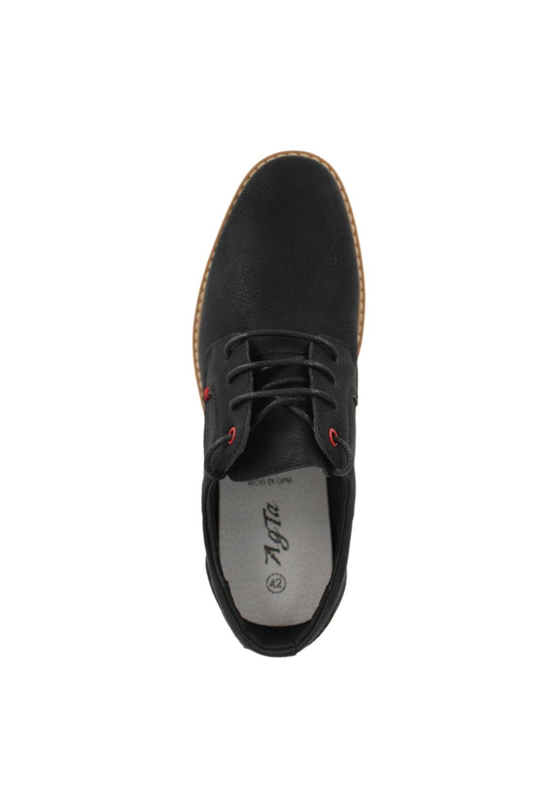 Zapato Agta Negro Mod X0010-4