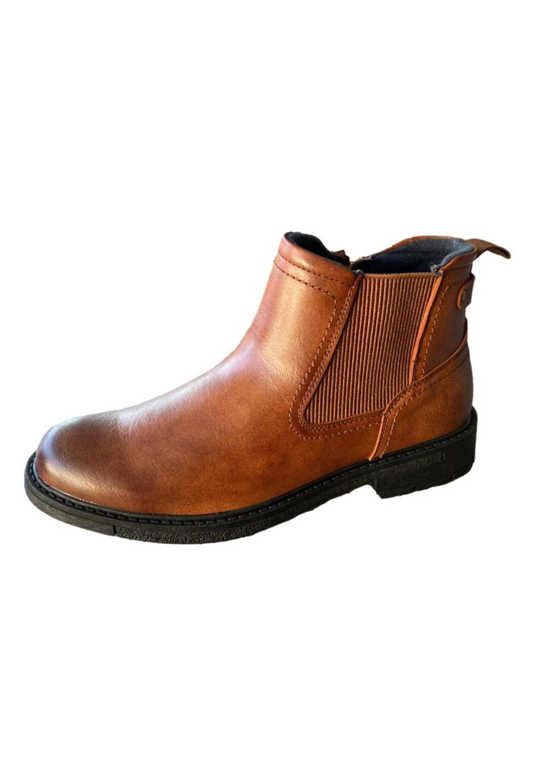 Botín Chelsea Boot Cierre Hombre-3