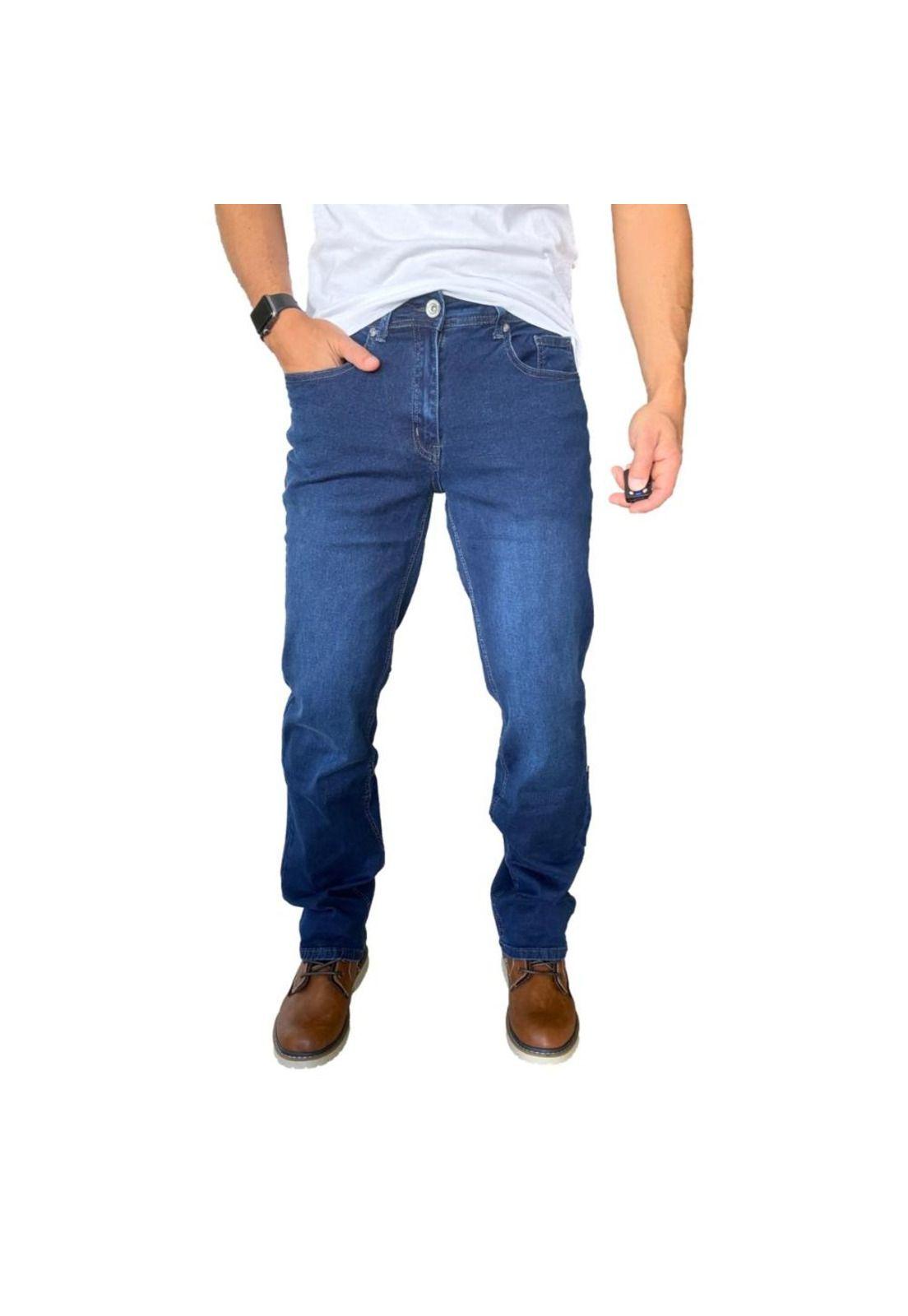 Jeans Elasticados Straight Fit Semirectos-3
