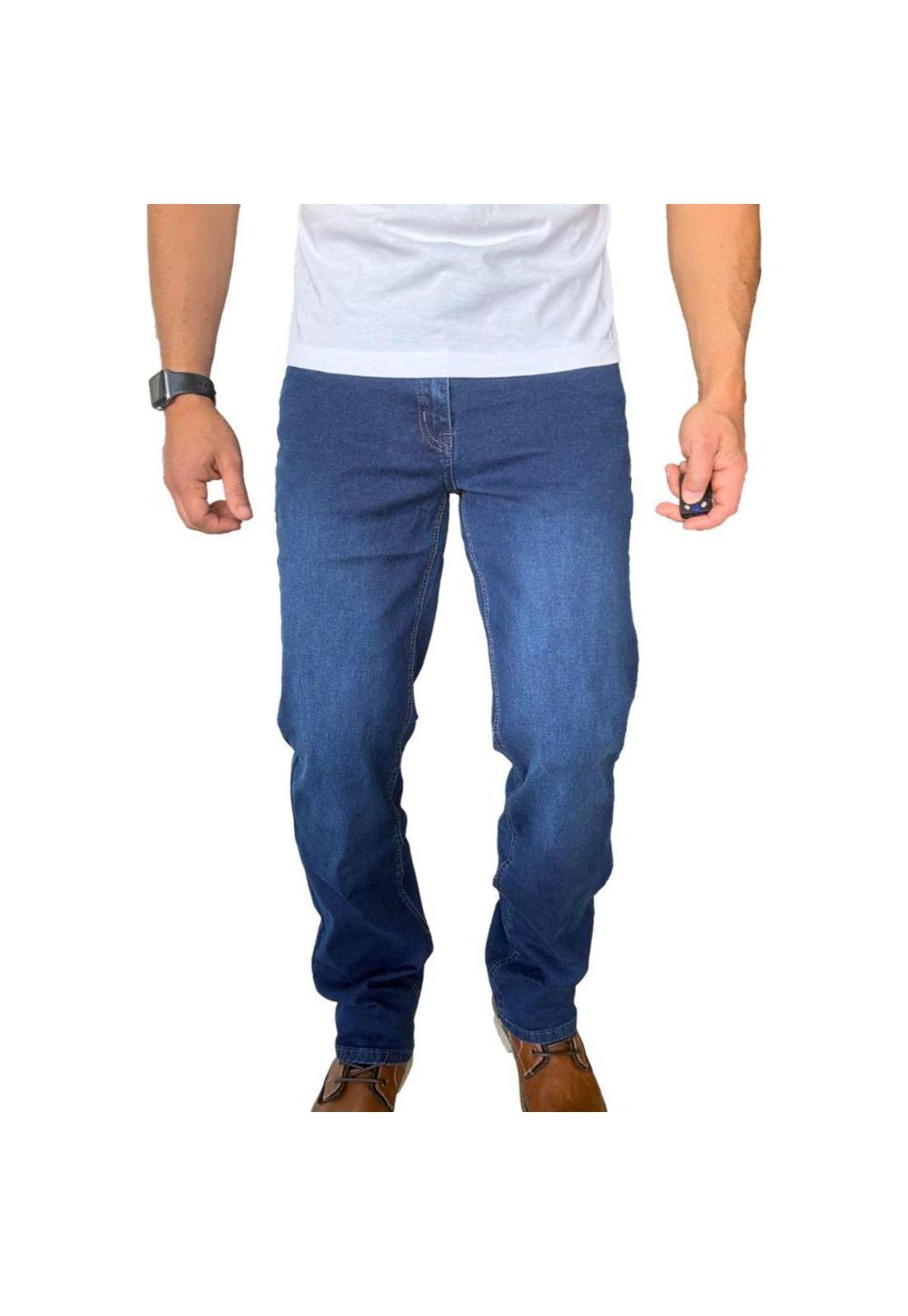 Jeans Elasticados Straight Fit Semirectos-7