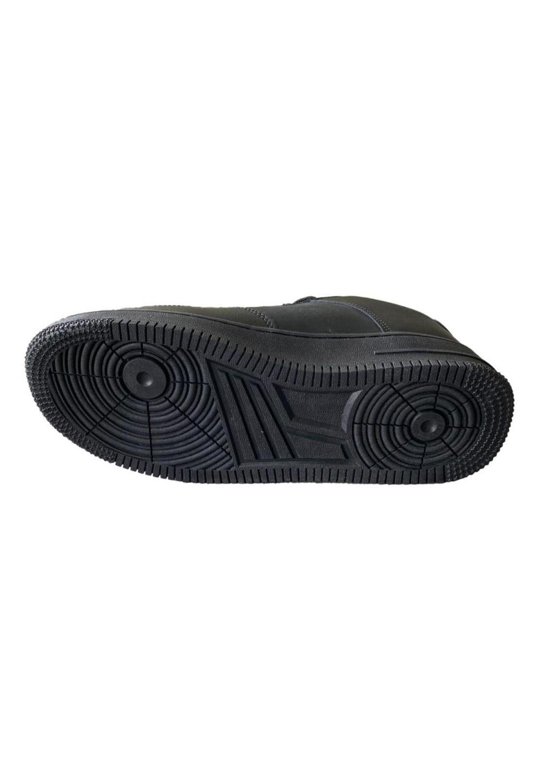 Zapatilla Deportiva Basquetbol Negro-4