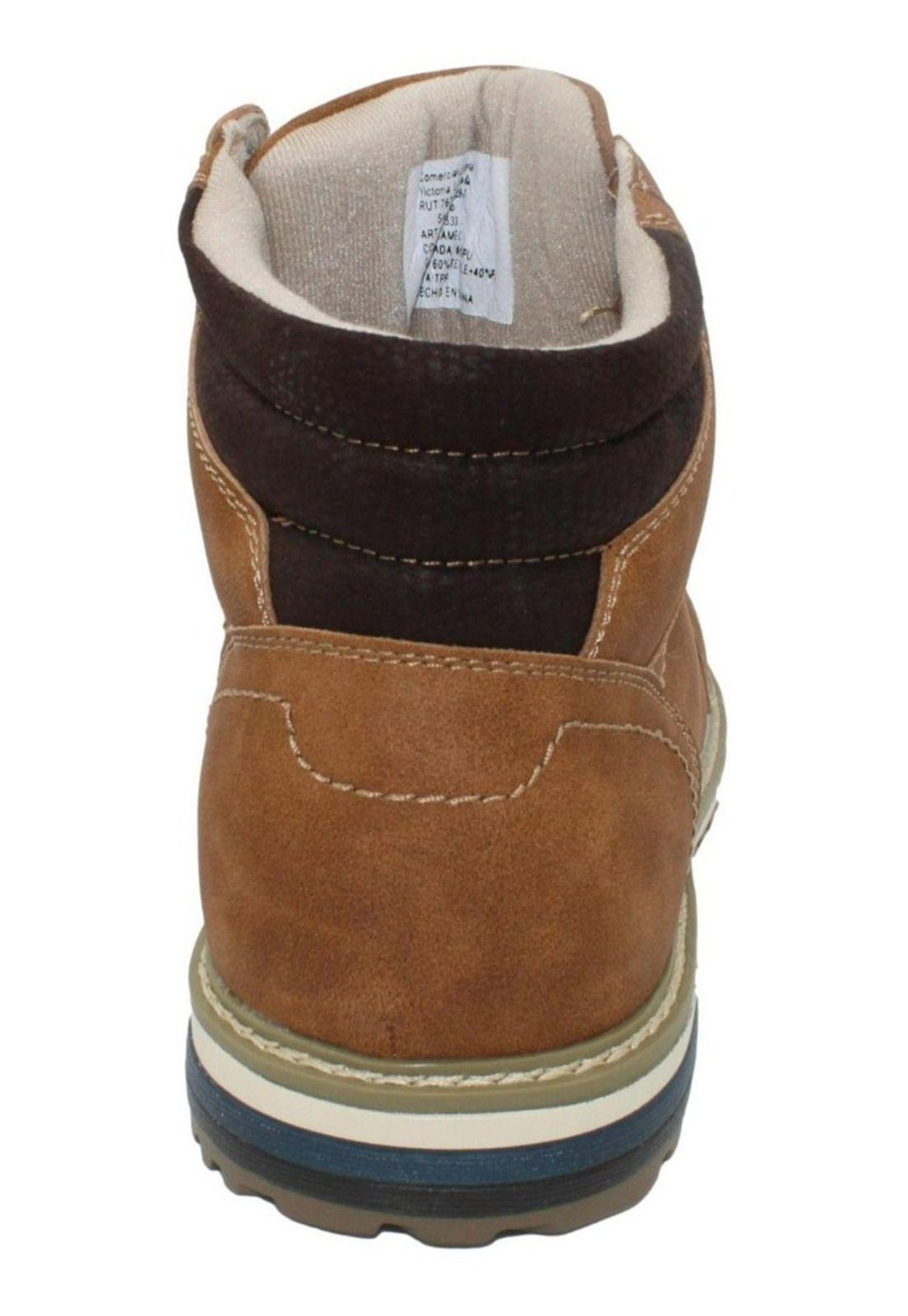 Botin Agta Hombre Camel-3