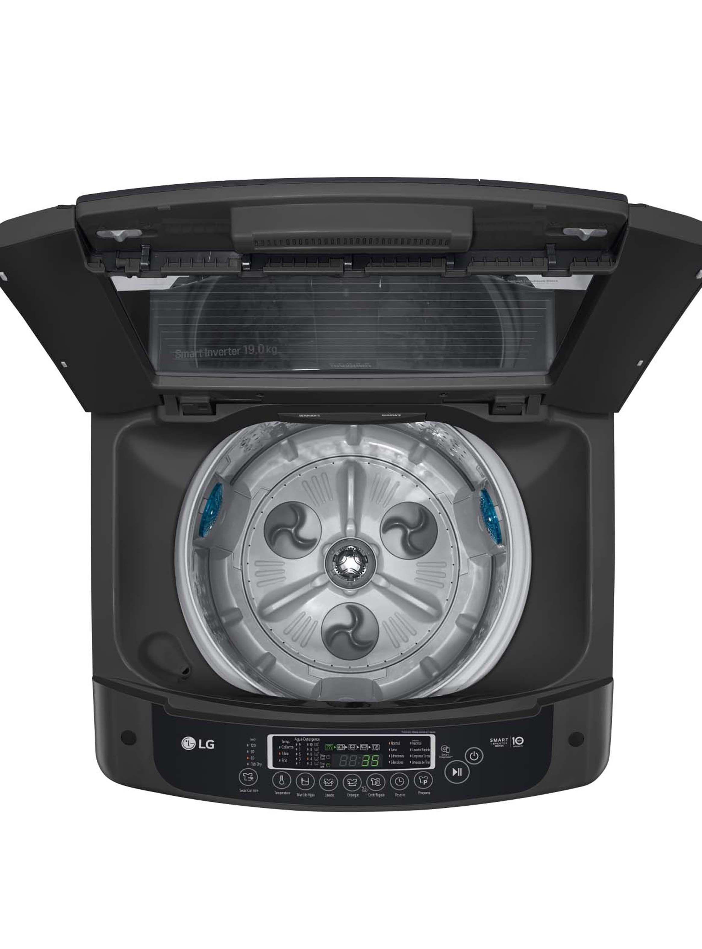 Lavadora Carga Superior LG 19Kg  WT19MPB con Turbo Drum-2
