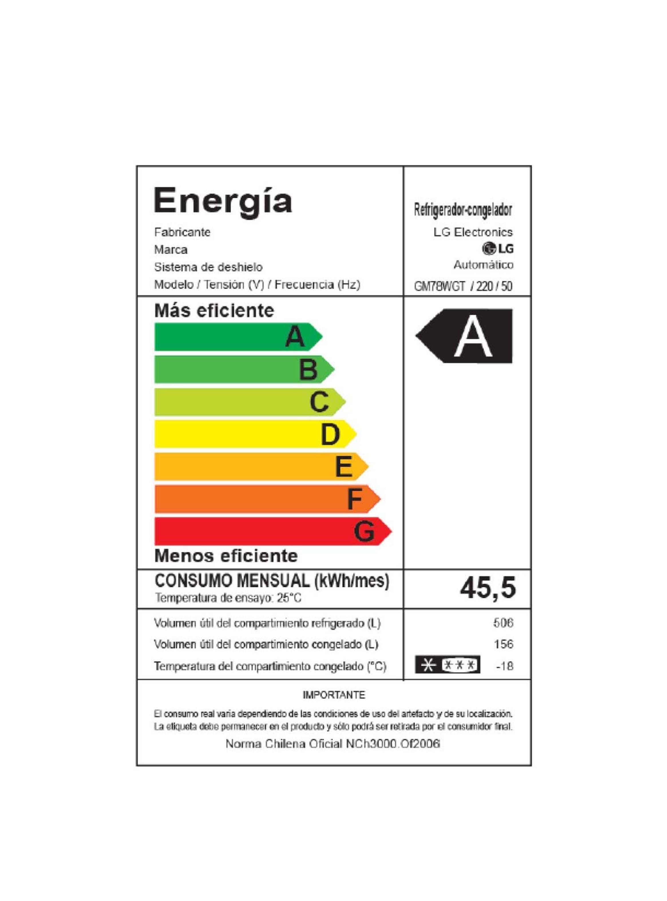 Refrigerador French Door LG 662 Litros con ThinQ™ GM78WGT-6