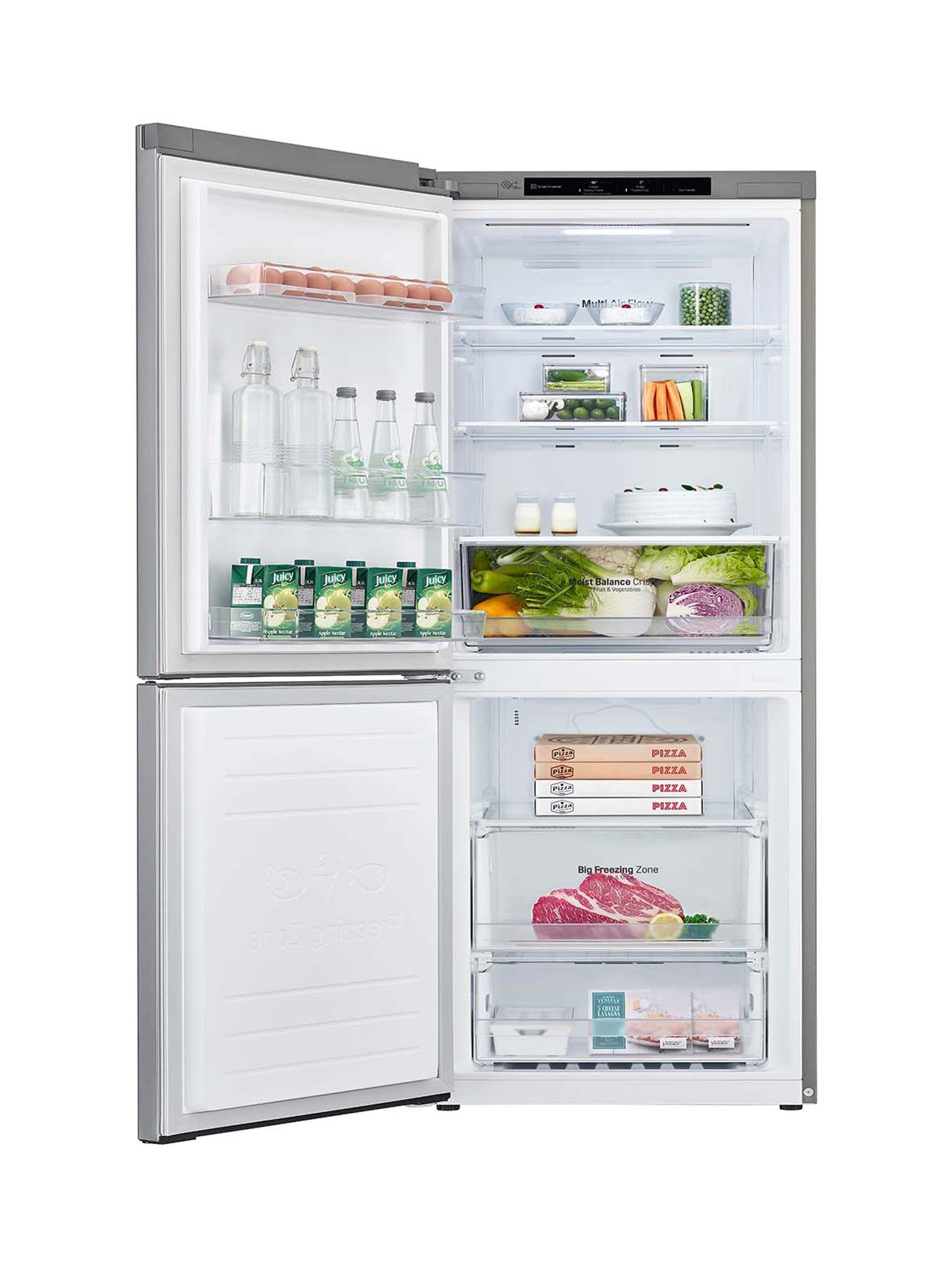 Refrigerador Bottom Freezer LG 306 Litros con Motor Smart Inverter LB33MPP-2