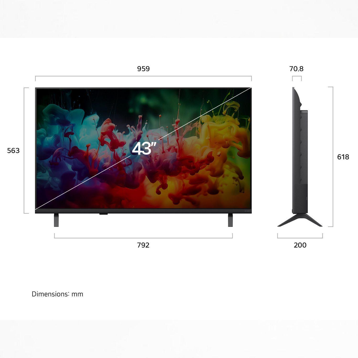 Smart TV LG QNED evo AI QNED70 43" 43QNED70BSA 2026 4K UHD -1
