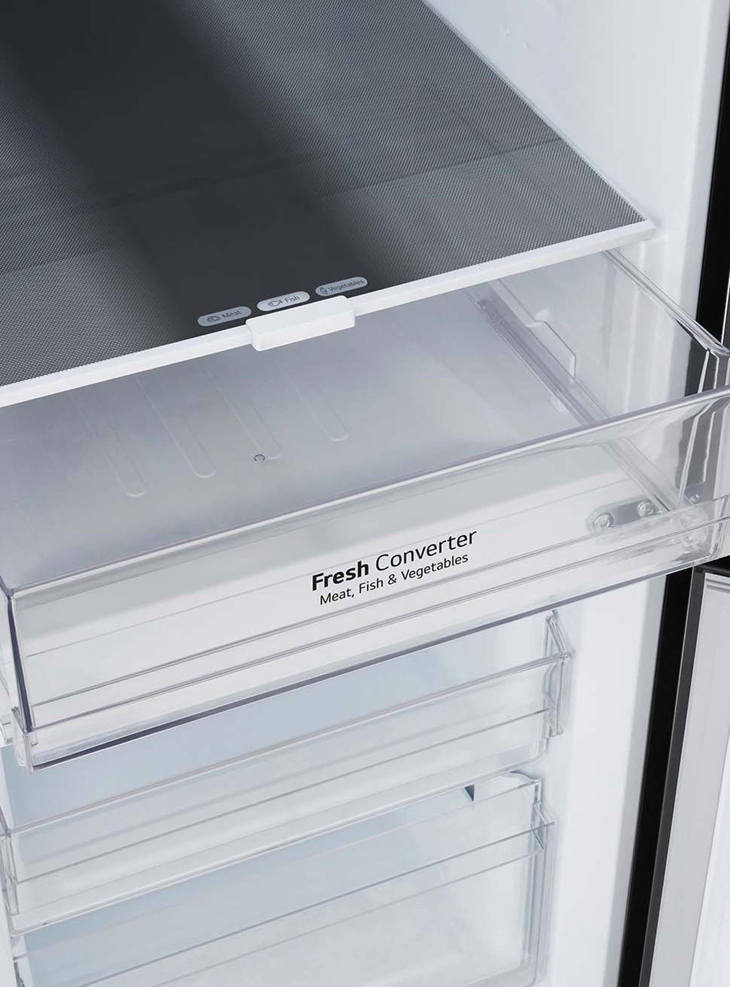 Refrigerador Bottom Freezer LG 335 Litros con Motor Smart Inverter Compressor GB34BPM-4