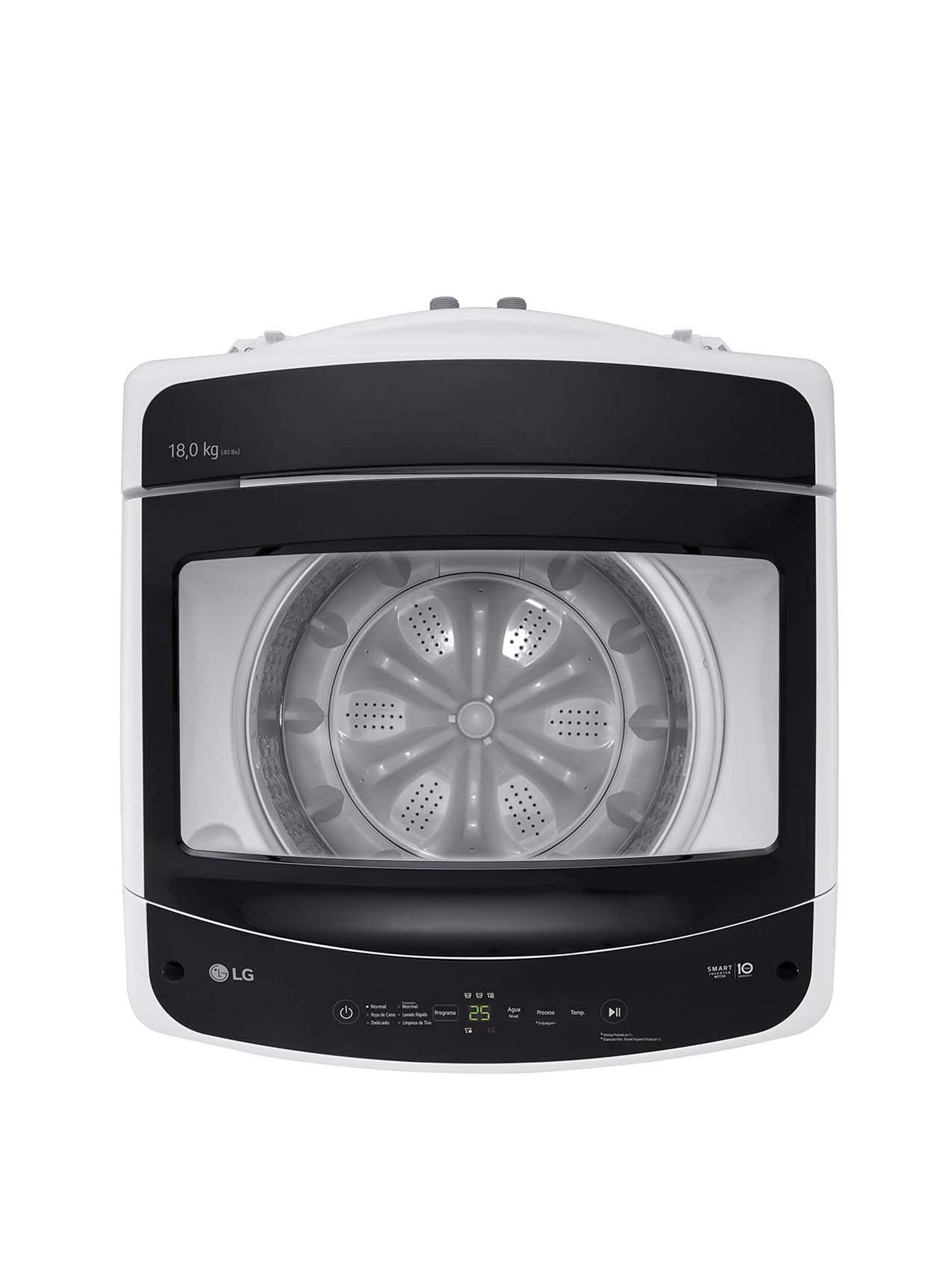 Lavadora Carga Superior LG 18Kg WT18WVTB con Turbo Drum-5