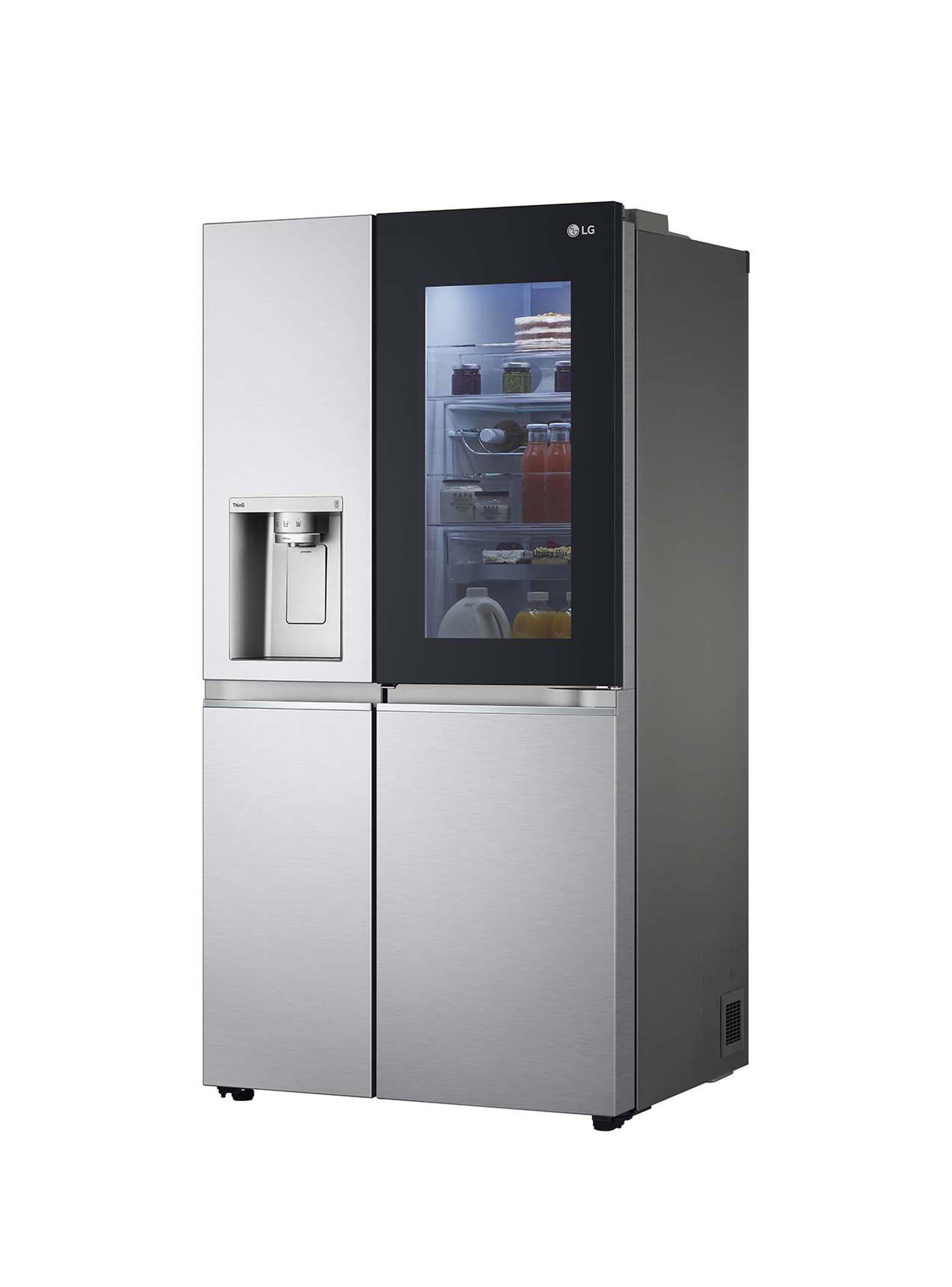 Refrigerador Side by Side LG 635 Litros con Instaview™ GS66SXNC-3