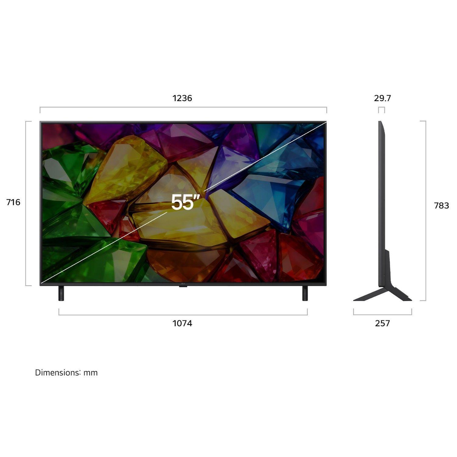 Smart TV LG Mini RGB evo AI MRGB85 55" 55MRGB85BSC 2026 4K UHD + Magic Remote-1
