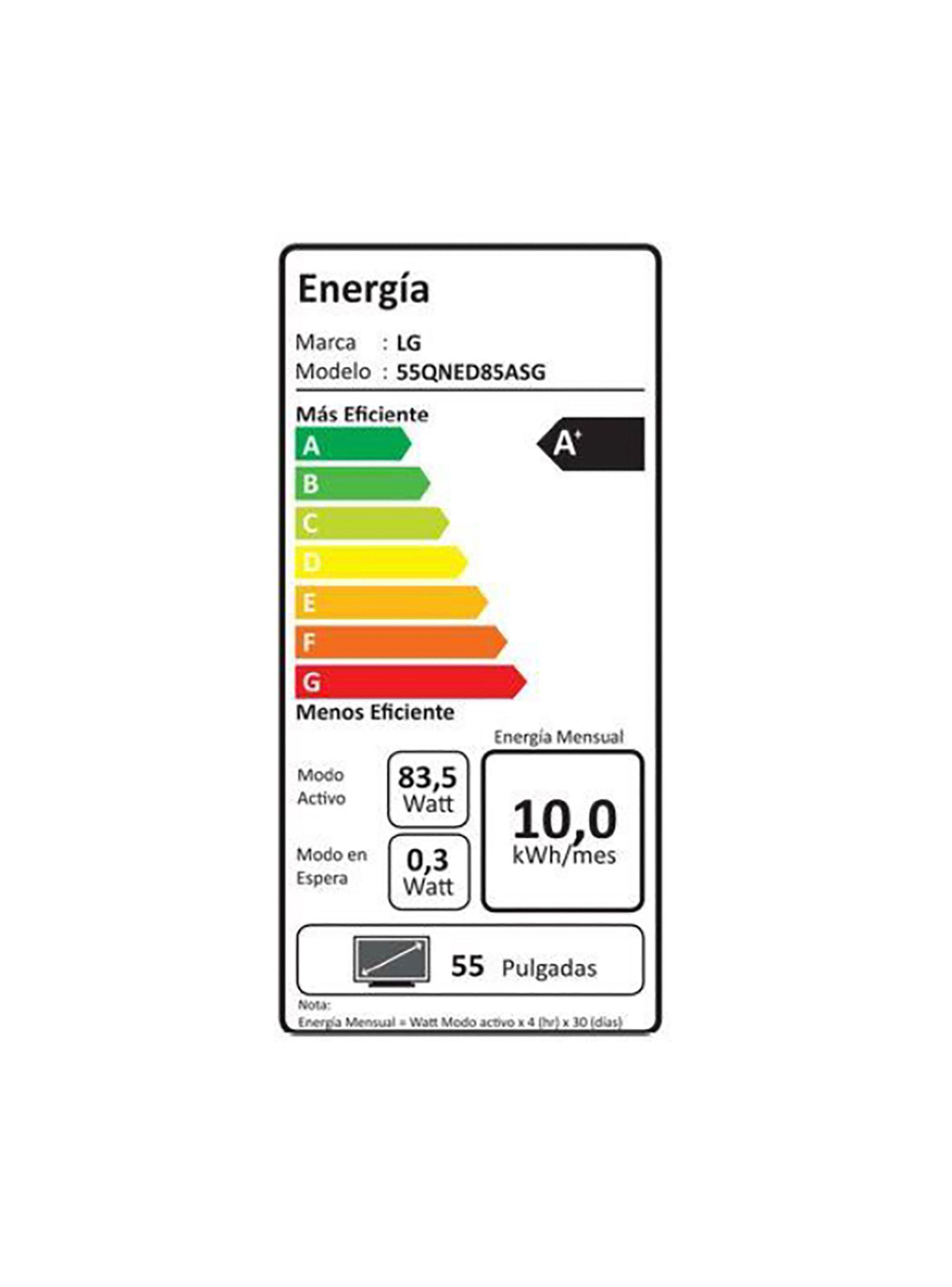 Televisor QNED 55" Smart TV 4K UHD 55QNED85ASG (2025) + Magic Remote LG-8