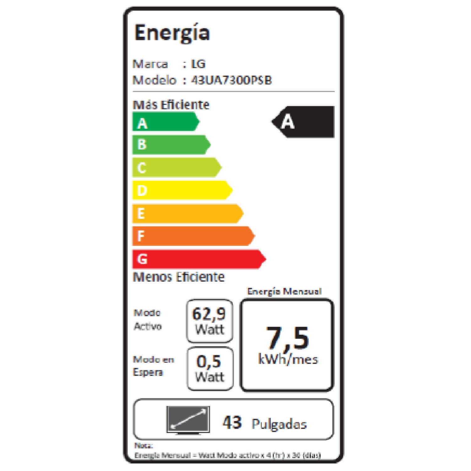 Smart TV LG UHD AI UA73 4K de 43 pulgadas 2025-6