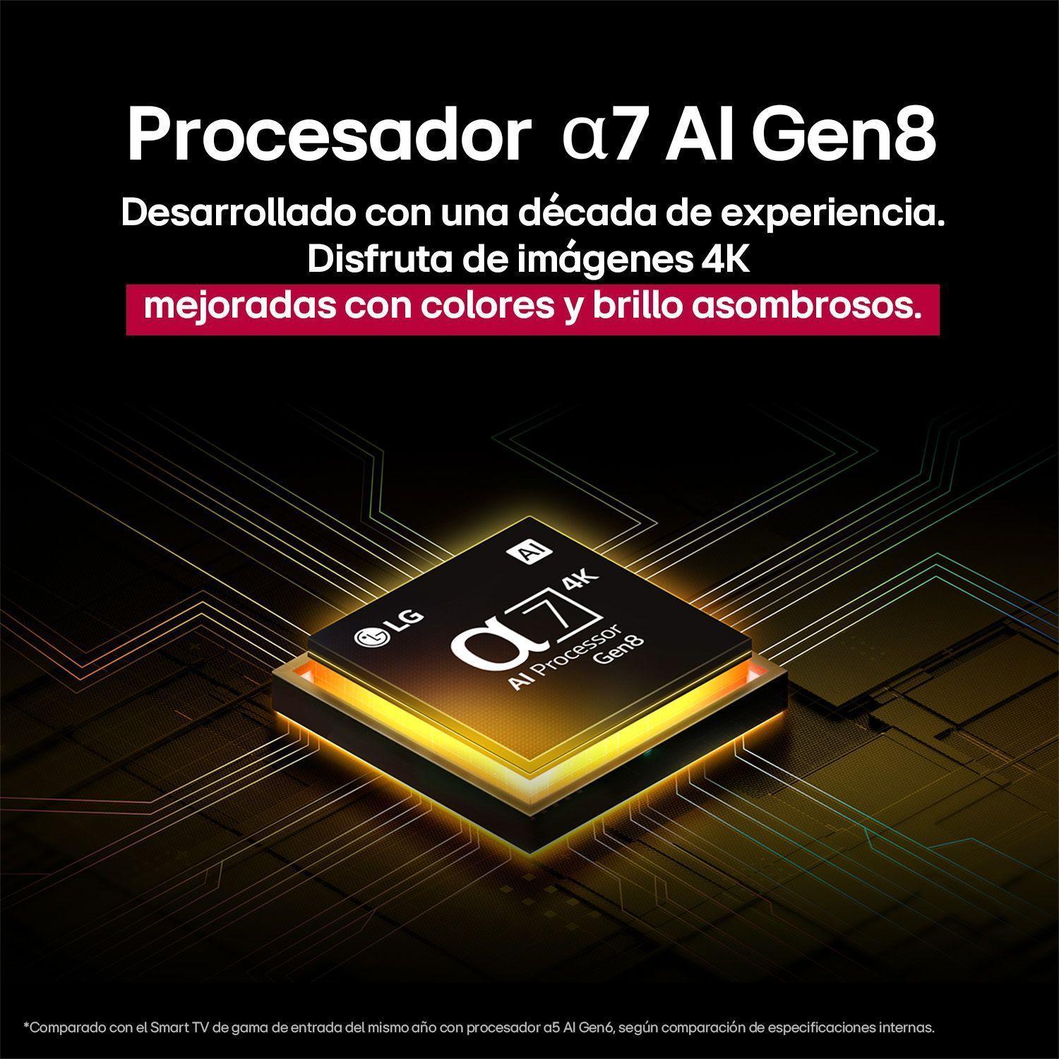 Smart TV LG UHD AI UA73 4K de 43 pulgadas 2025-5