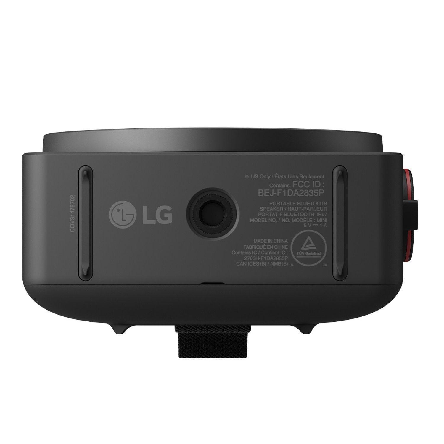 
Parlante LG Xboom Mini - Diseño compacto - IP67 - batería 10h - Negro-3