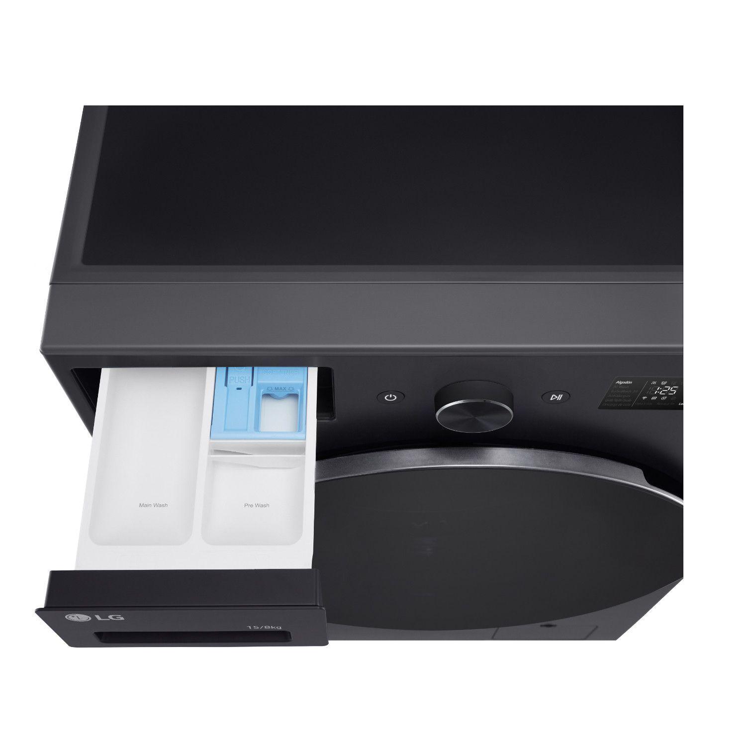 Lavadora Secadora 15/8kg WD15EGNTSPG LG-2